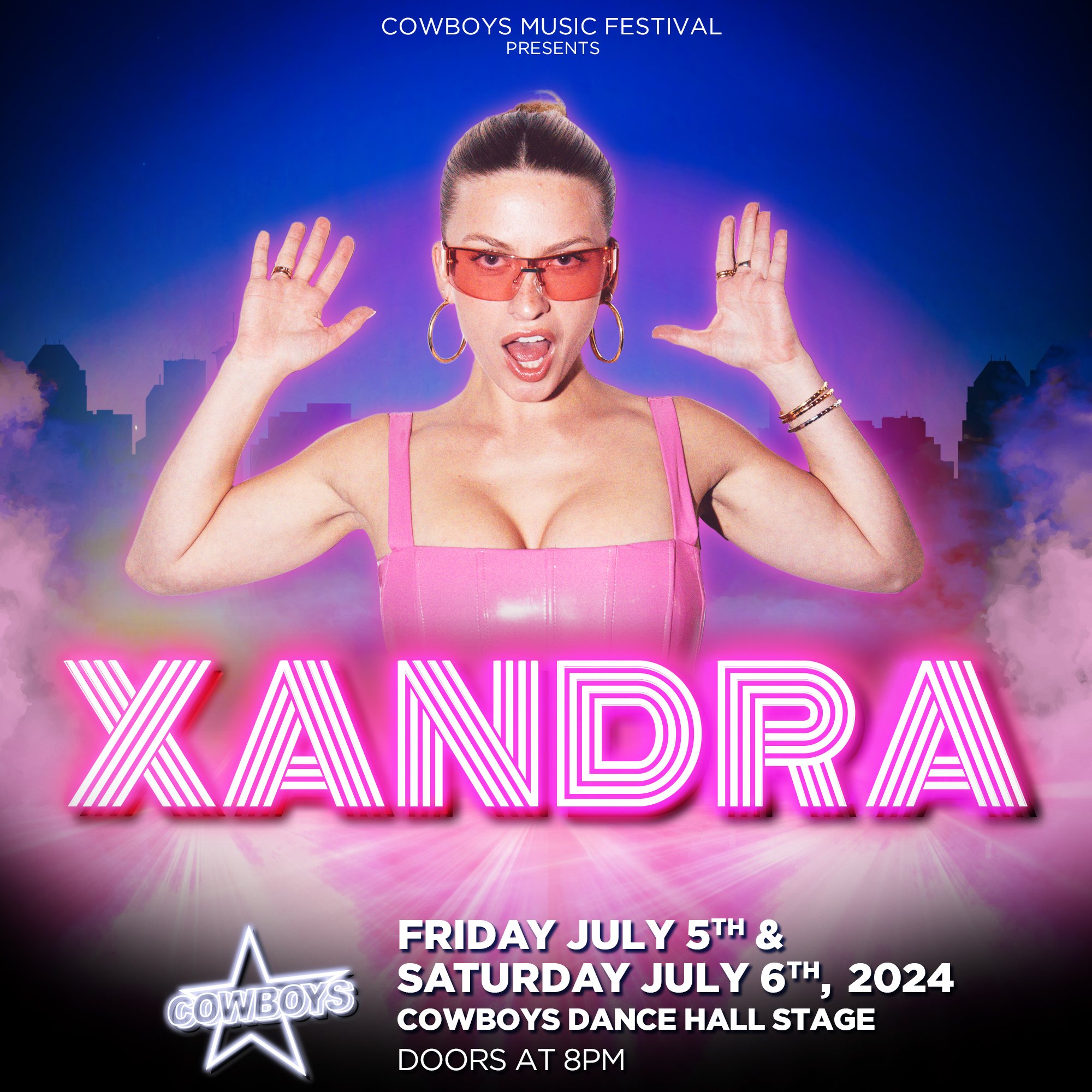 DJ XANDRA • JULY 4 &amp; JULY 5