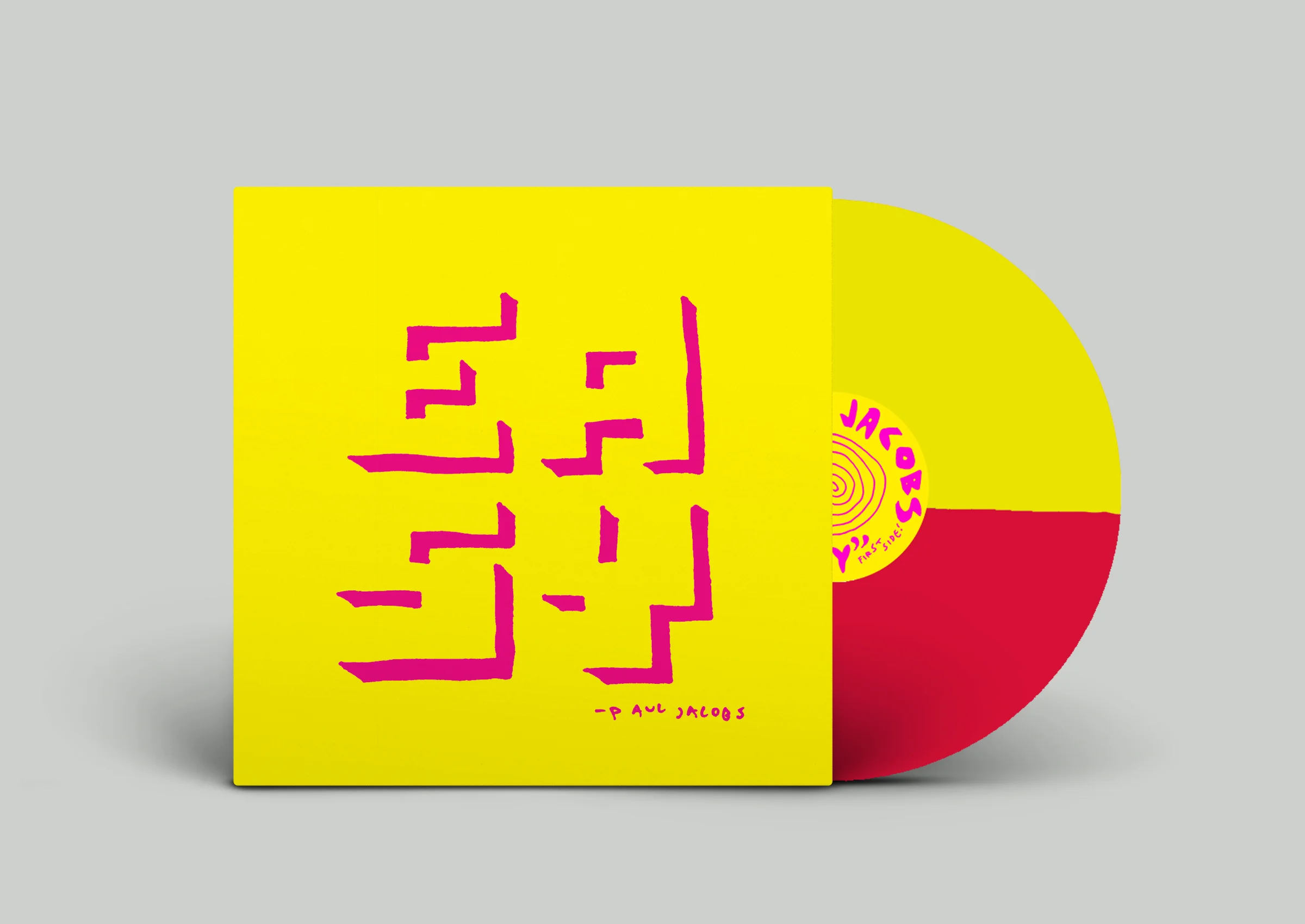 Paul Jacobs - Easy (ltd ed half yellow half pink).jpg