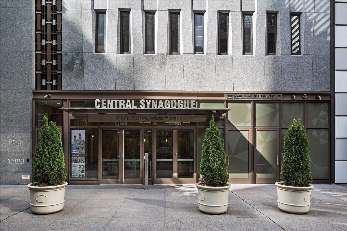Central Synagogue entrance
