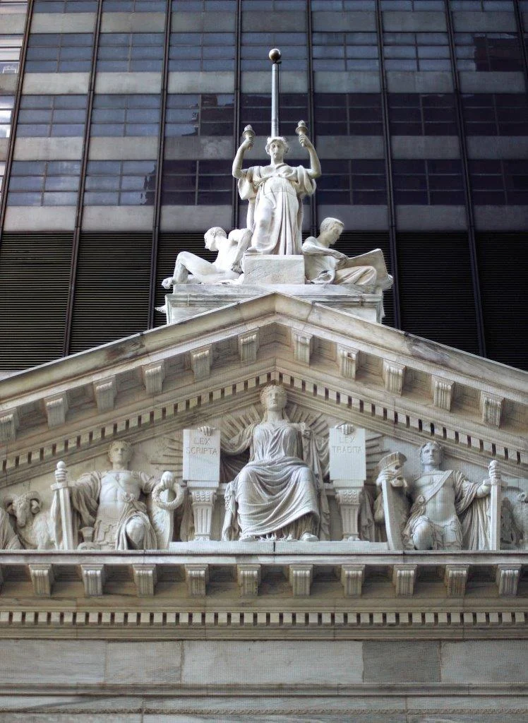 Appellate Division Courthouse facade detail