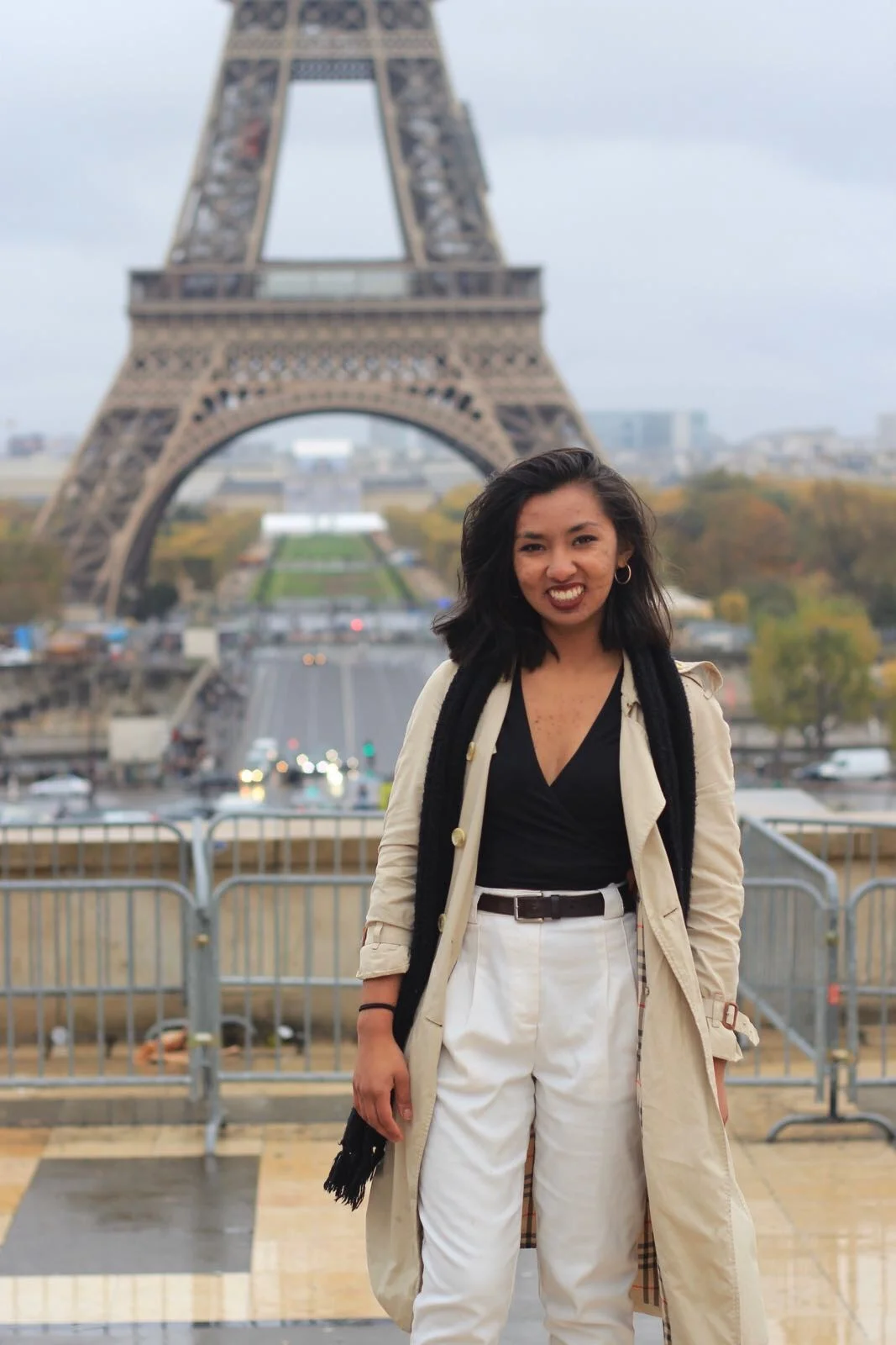 Here she is in FRANCE! My traveling friend!