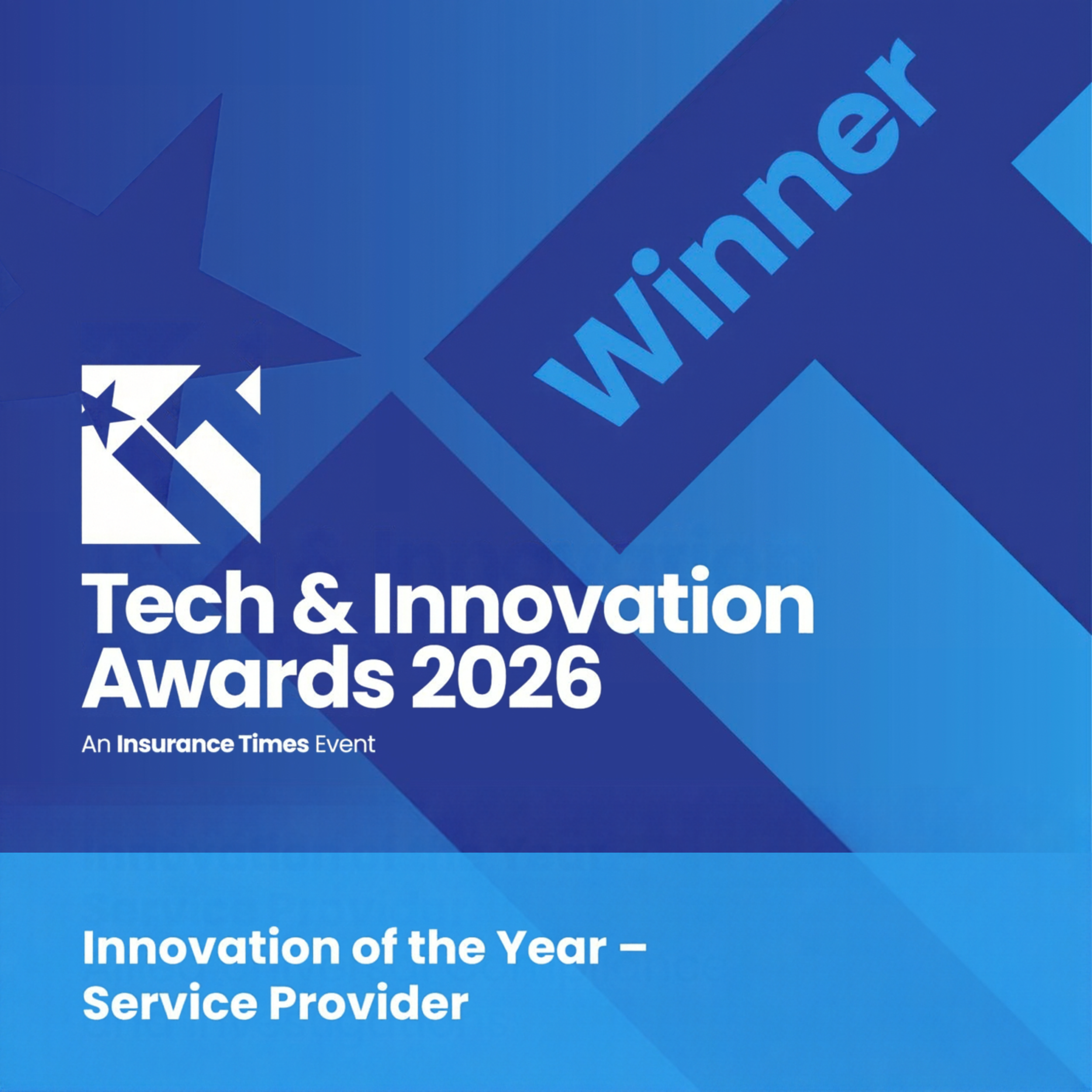 2026 Insurance Times Awards: Innovation of the Year Winner