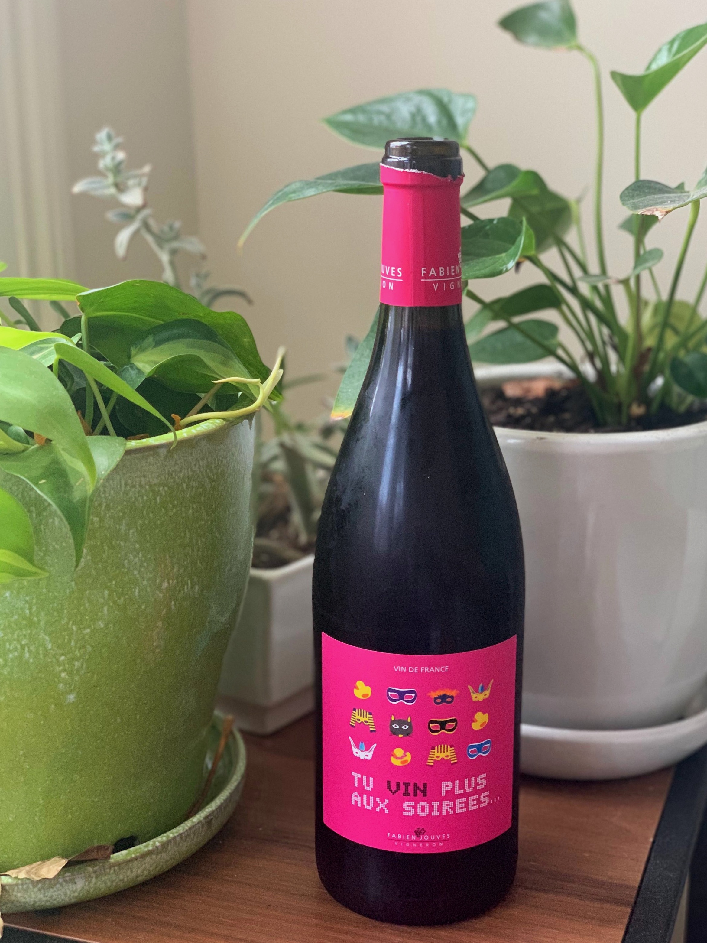 BY: Margot Mazur @solomargot About this wine: Grapes : 50% Malbec, 50% Cabernet Franc Region : Cahors, France Fermentation : Whole cluster, native yeast Aging : 6 months in cement and barrels