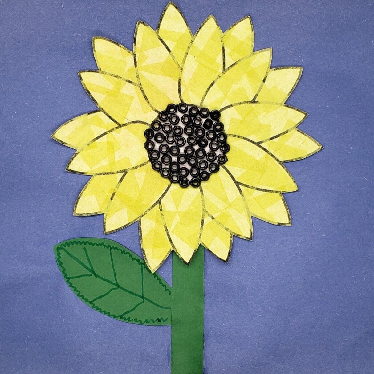 Bead Sunflowers