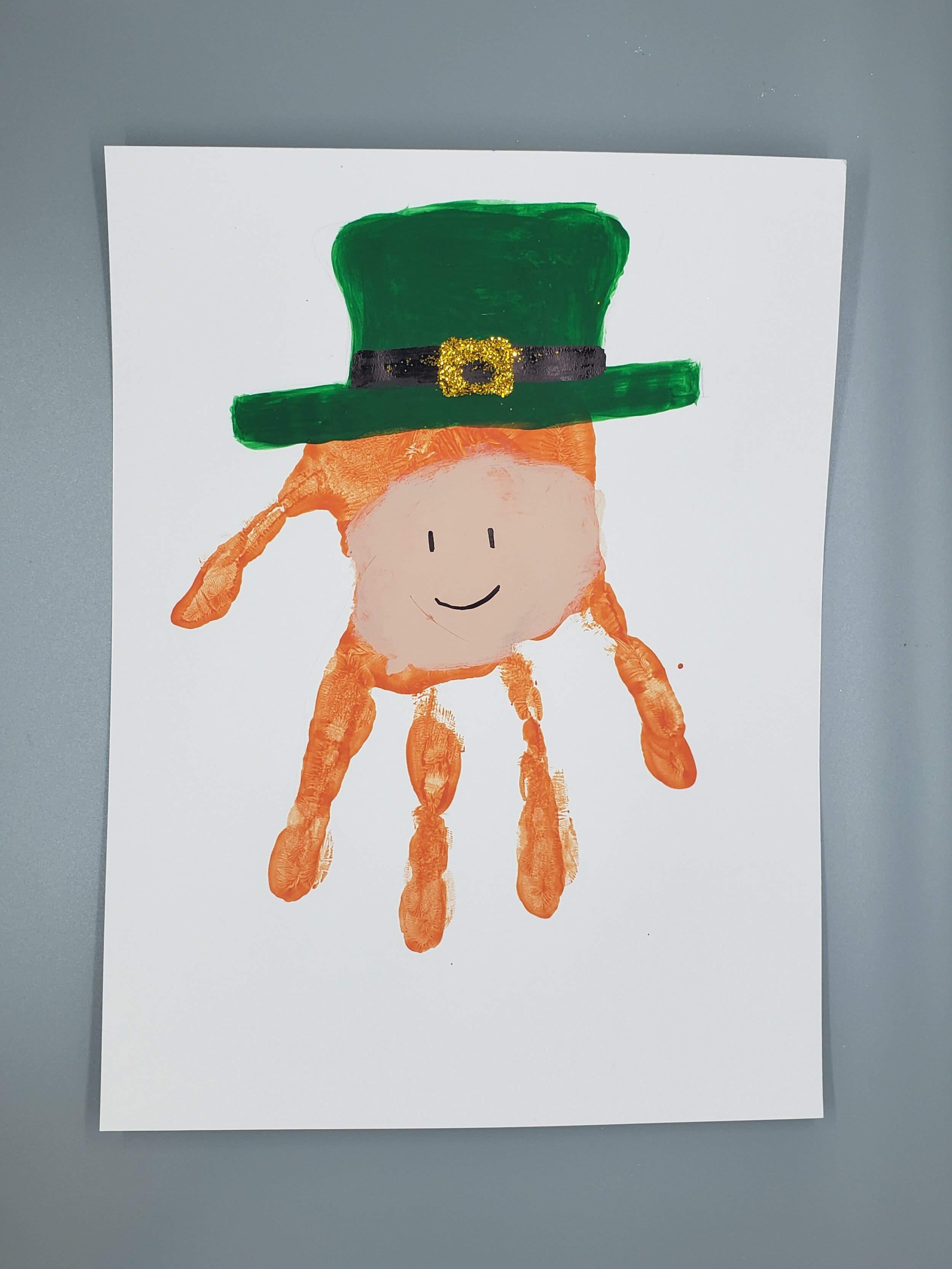 Handprint Leprechauns