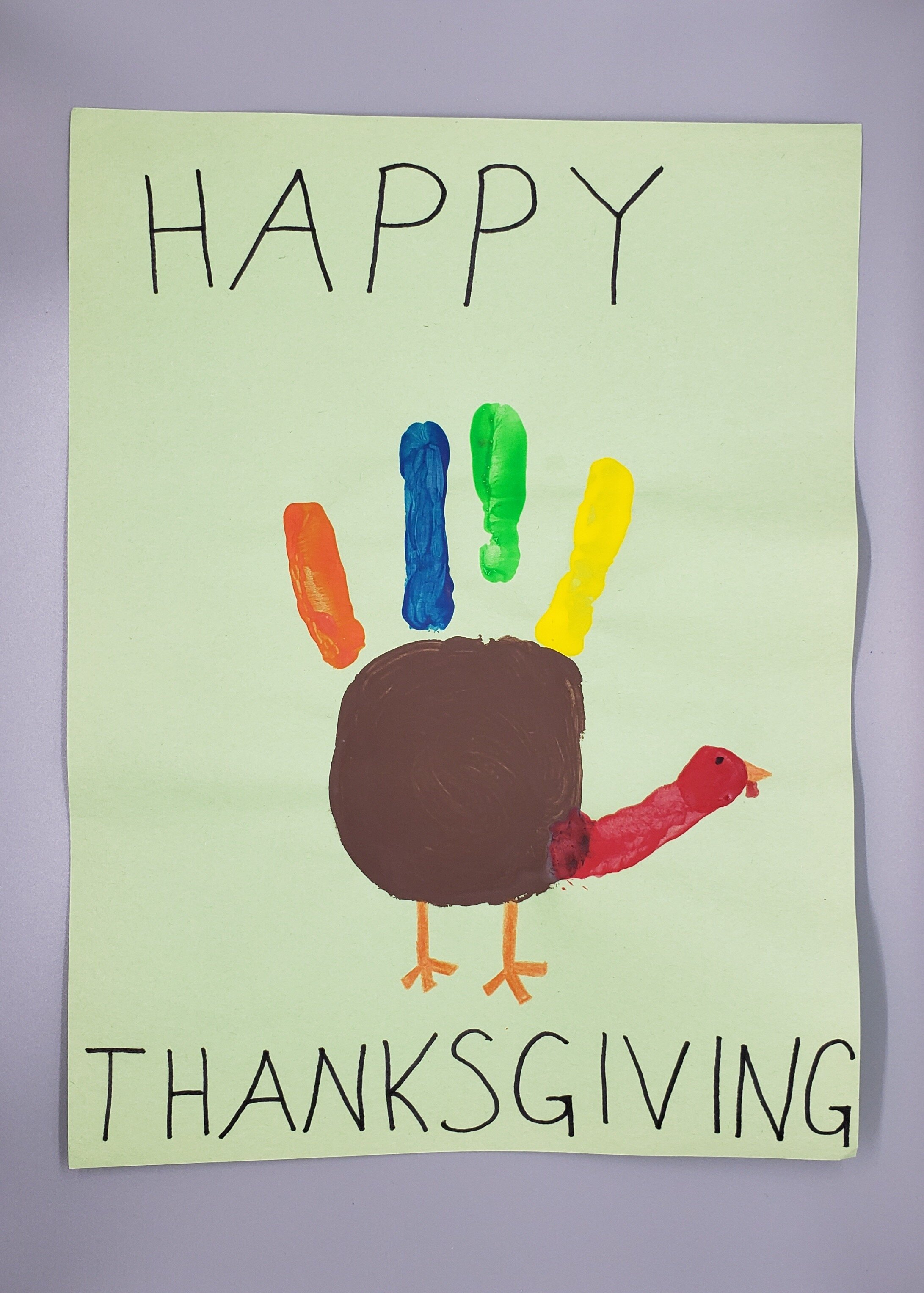 Handprint Turkey