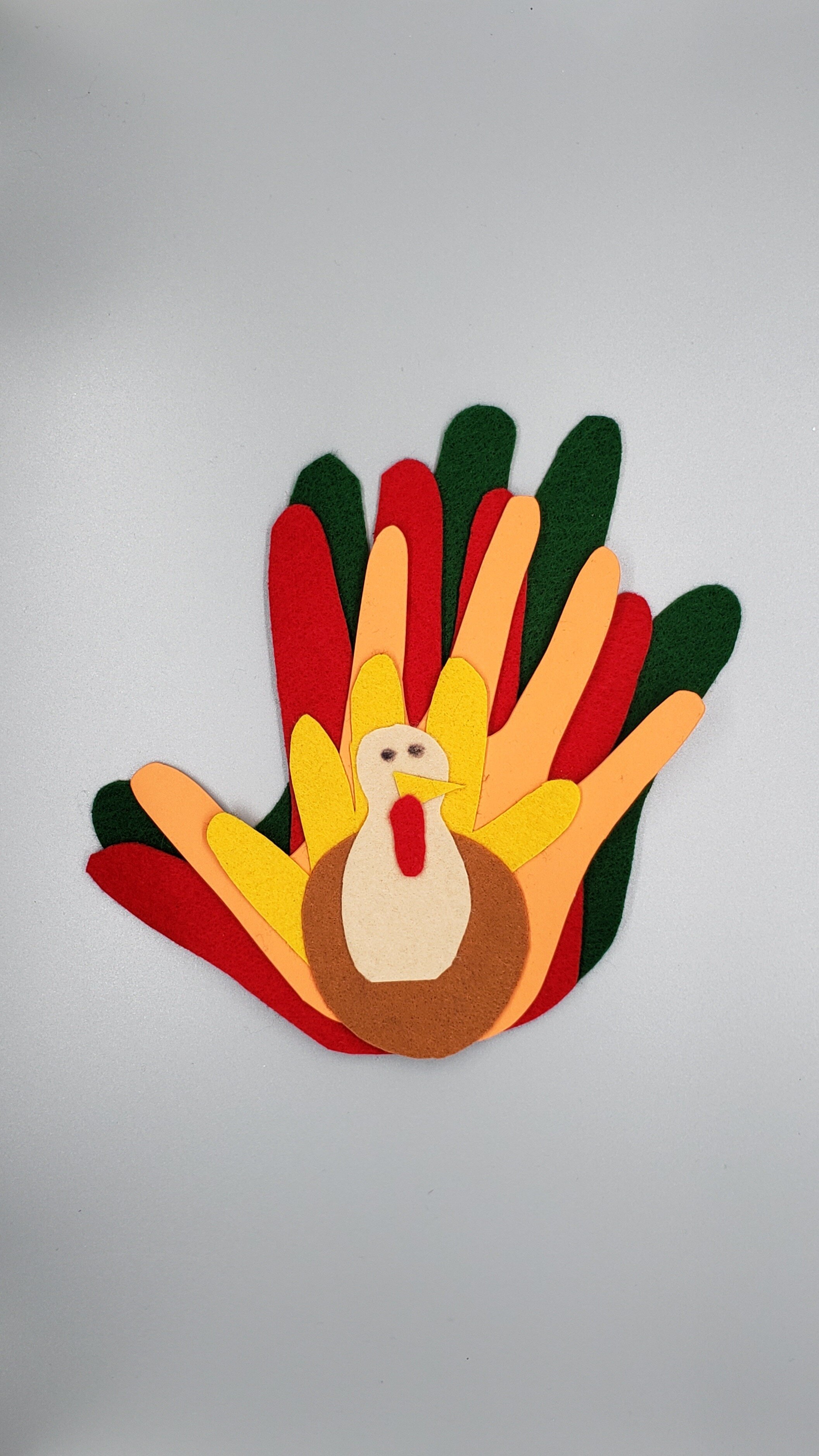 Layered Handprint Turkey