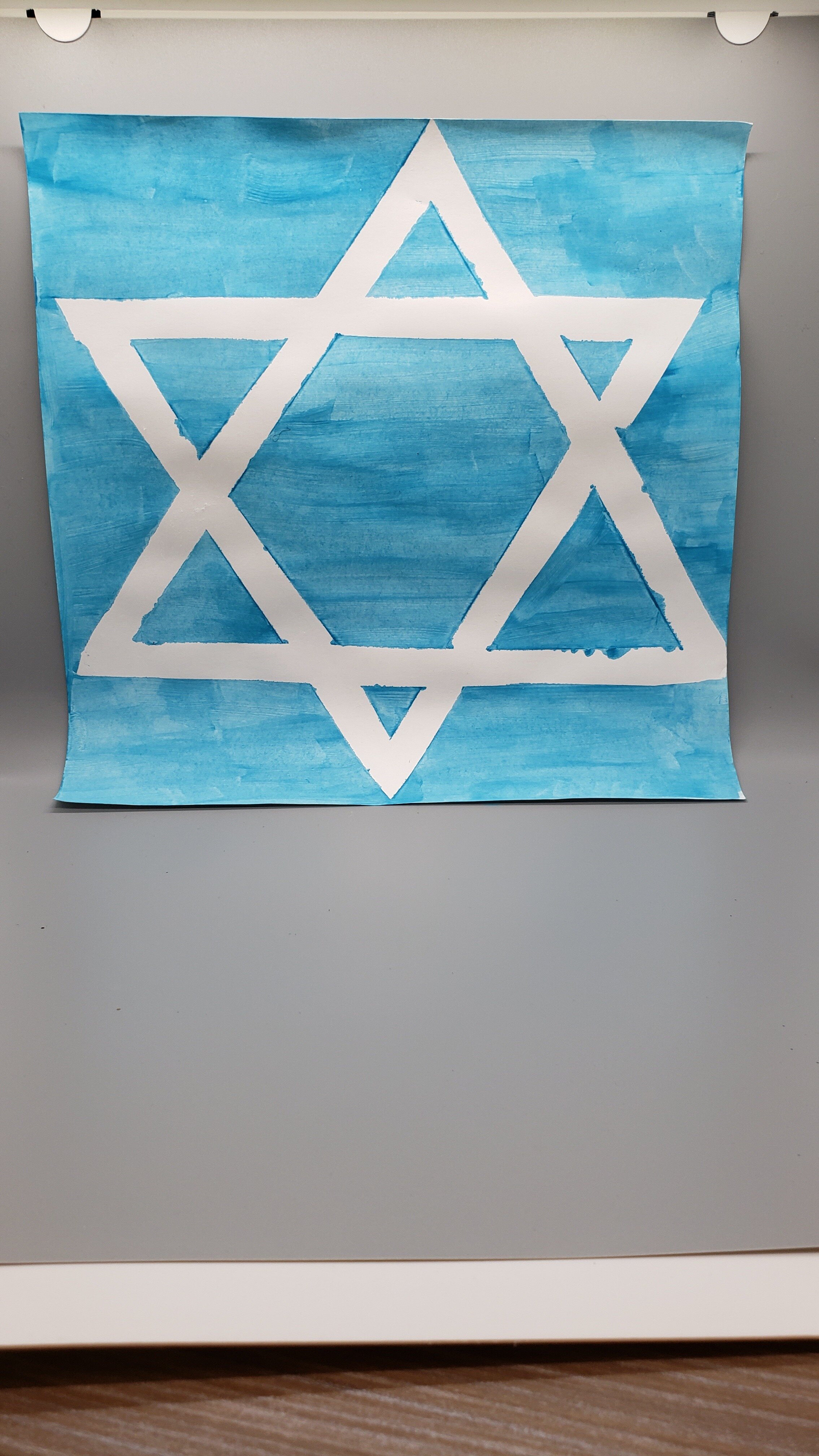 Painted Star of David