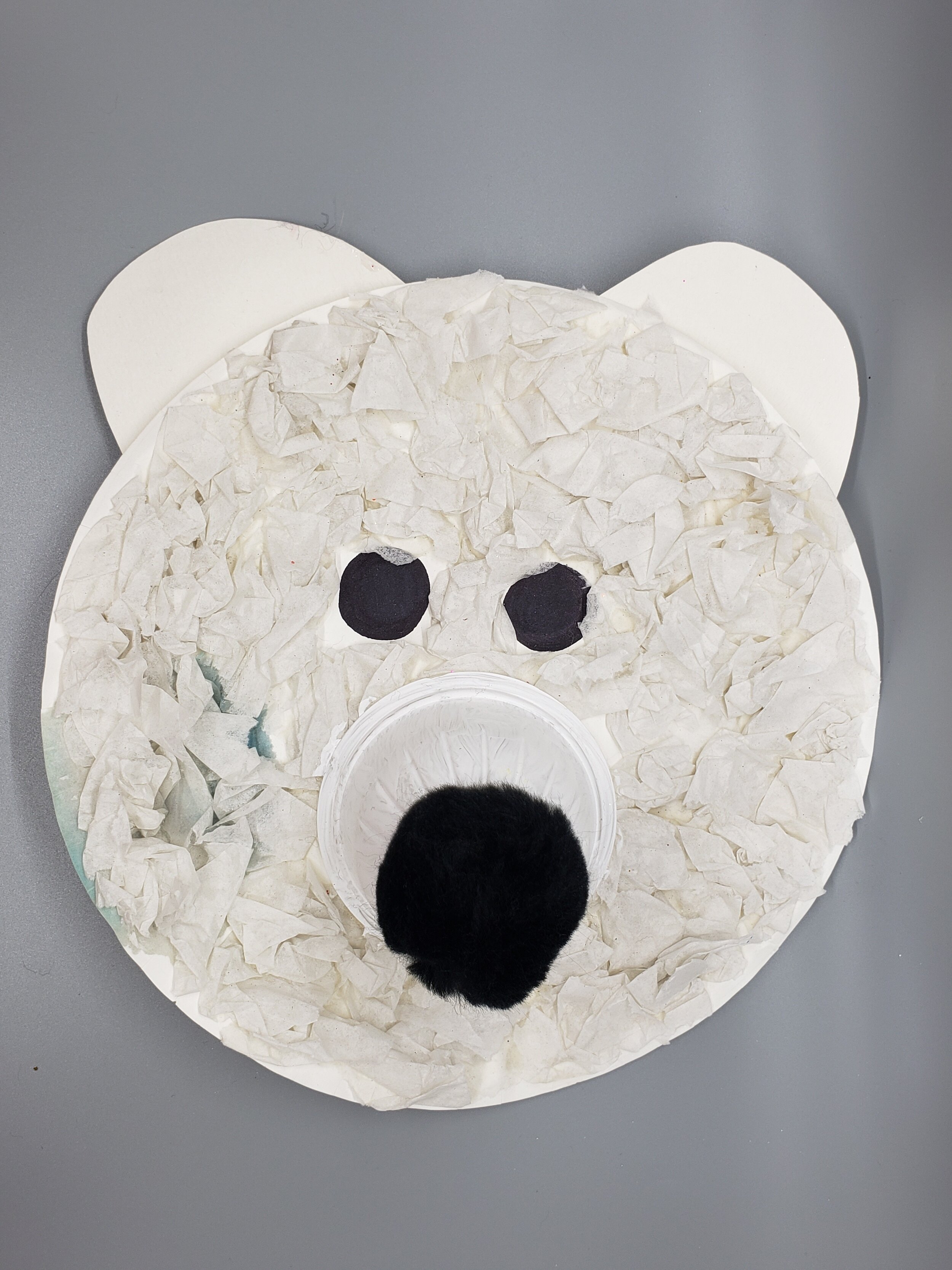 Tissue Paper Polar Bear