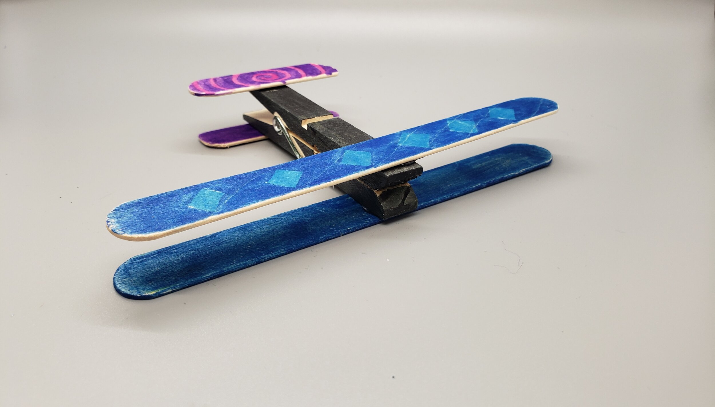 Clothespin Airplane