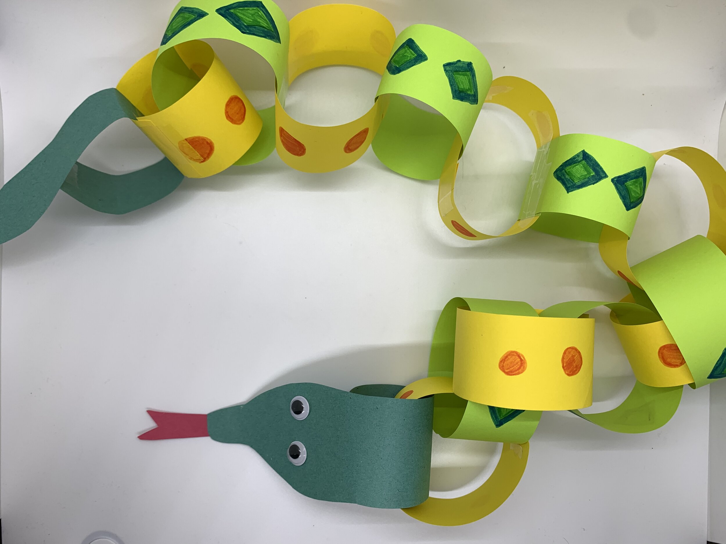 Snake Paper Chain