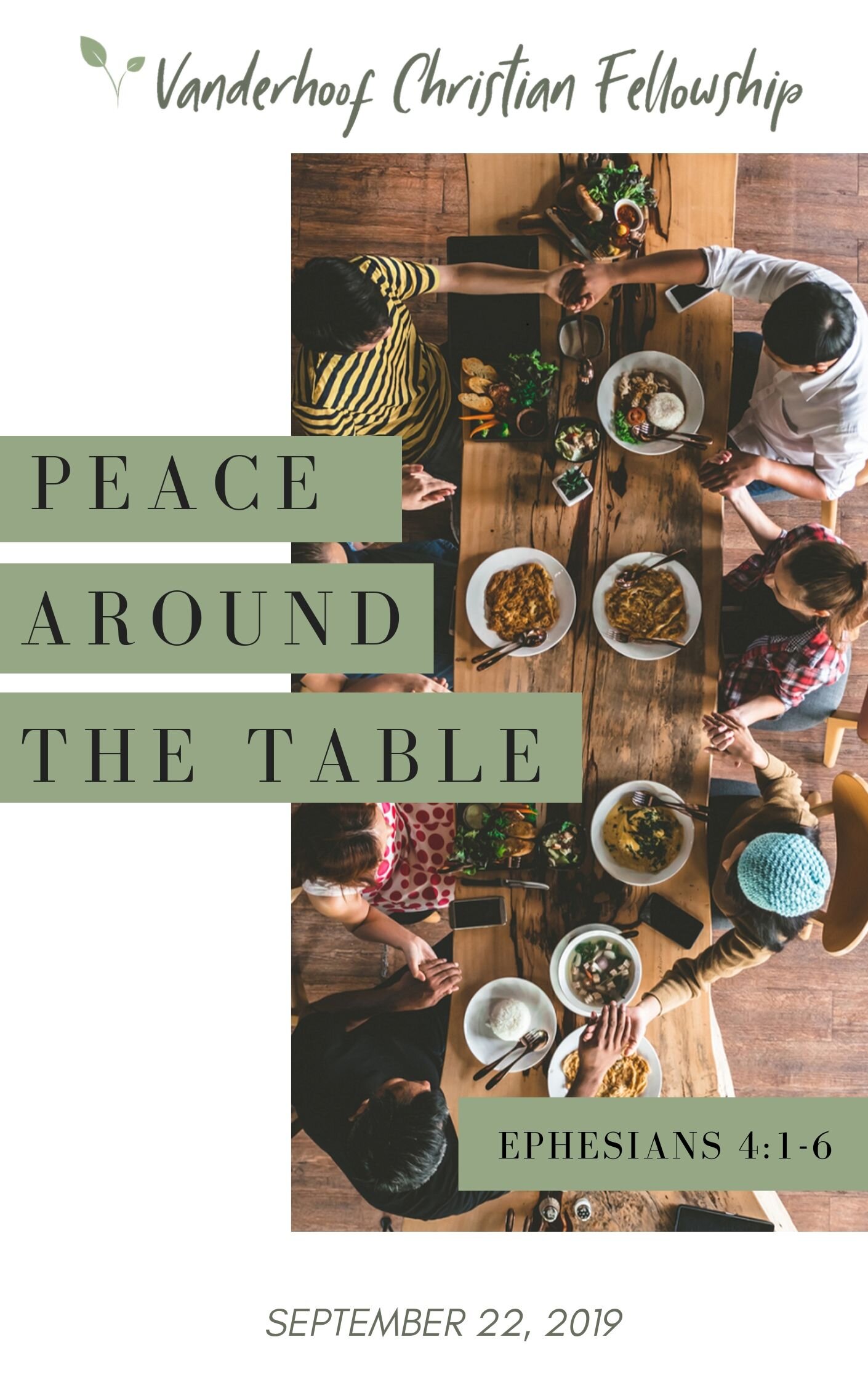 Peace Around The Table 