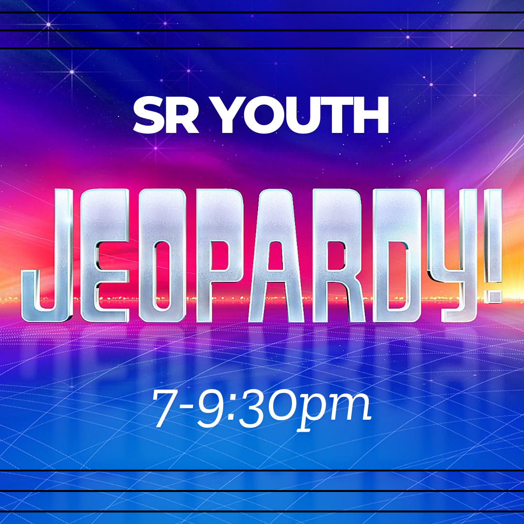 Sr Youth Jeopardy Night