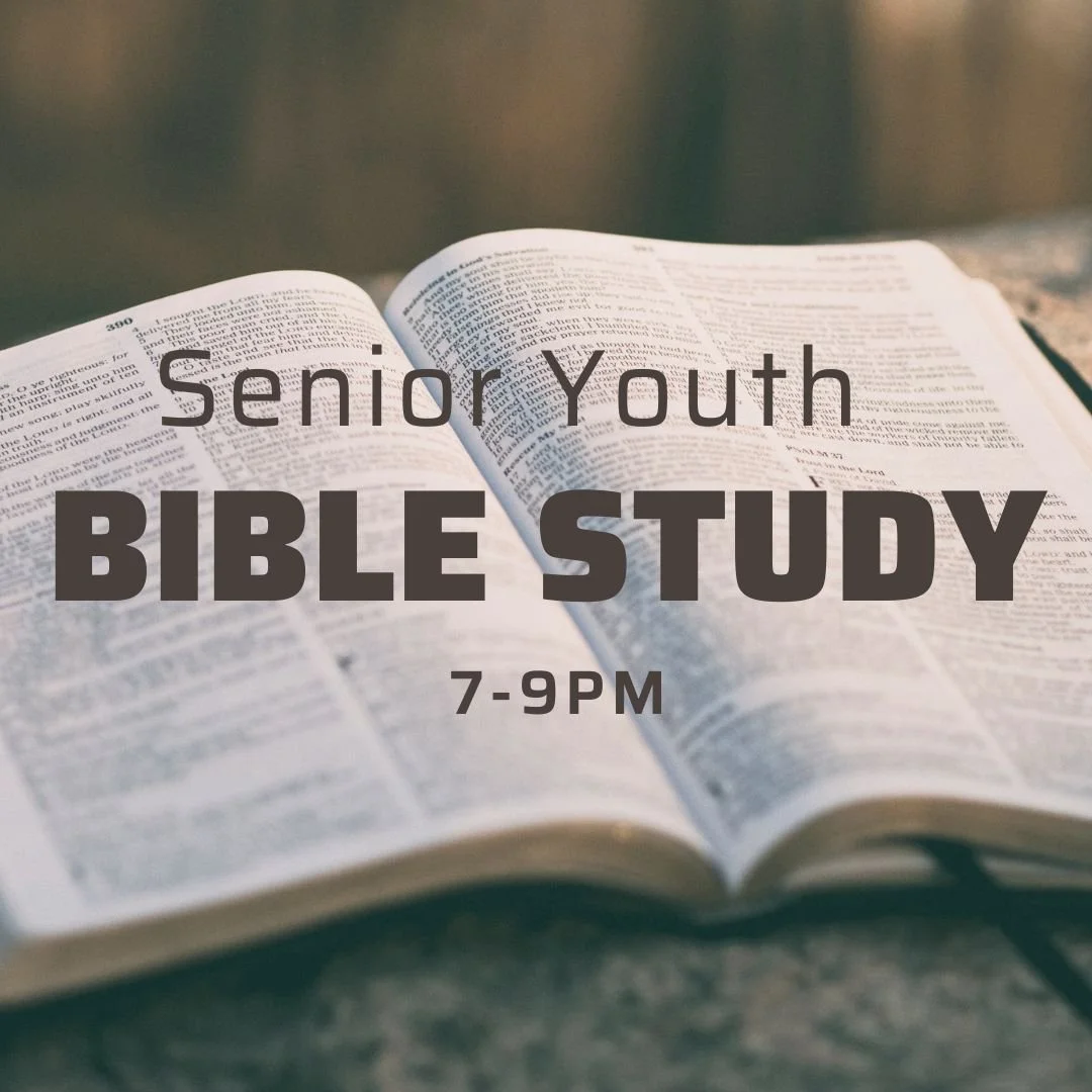 Sr Youth Bible Study