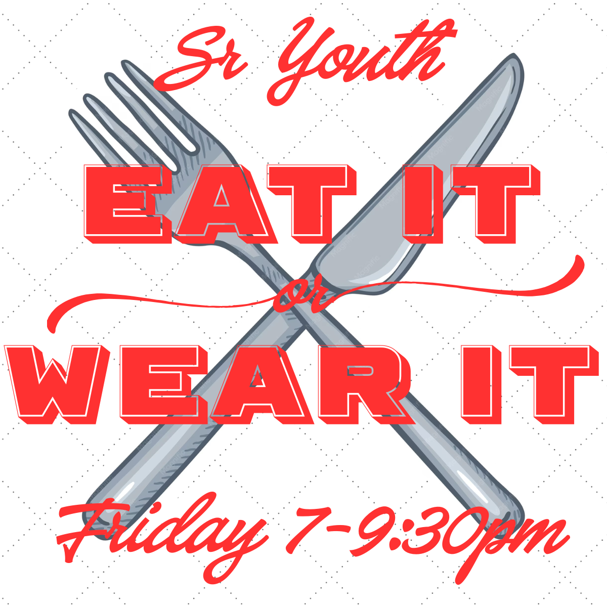 Sr Youth Eat It Or Wear It