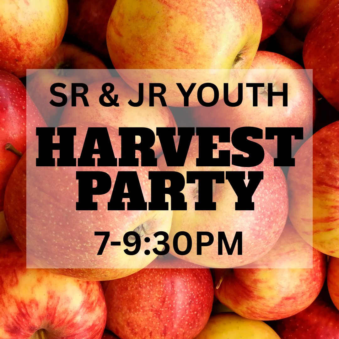 Jr &amp; Sr Youth Harvest Party