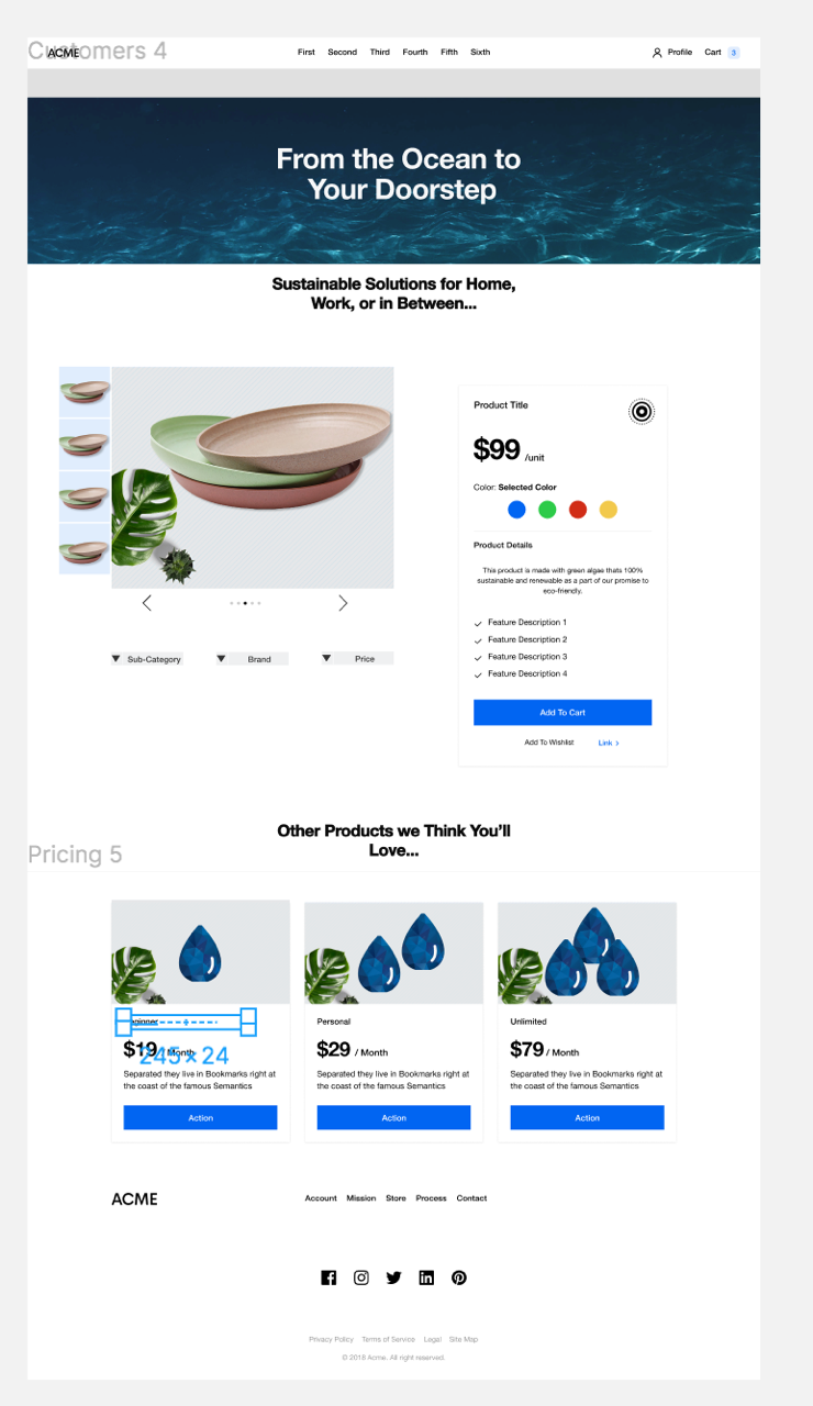 Oceans Market Concept 3