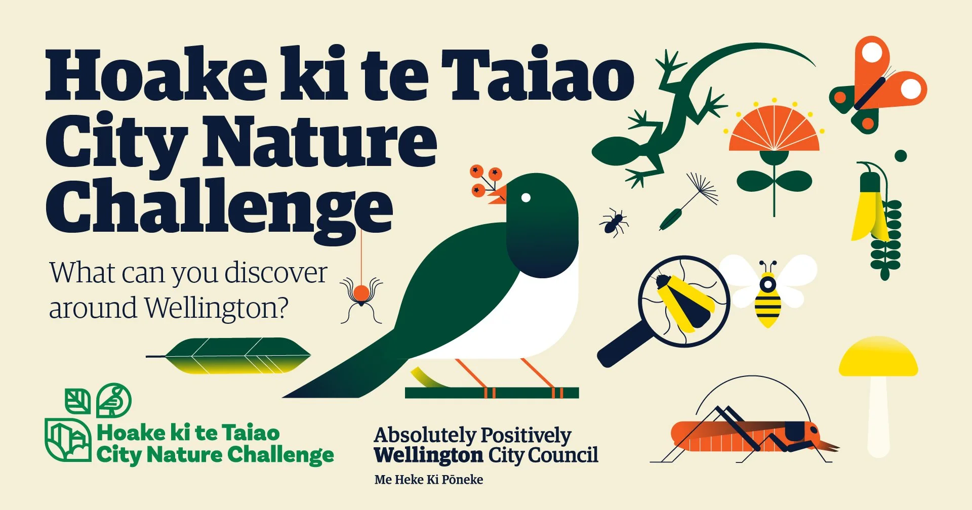 Free Community Event City Nature Challenge Guided Walk — Manawa Karioi