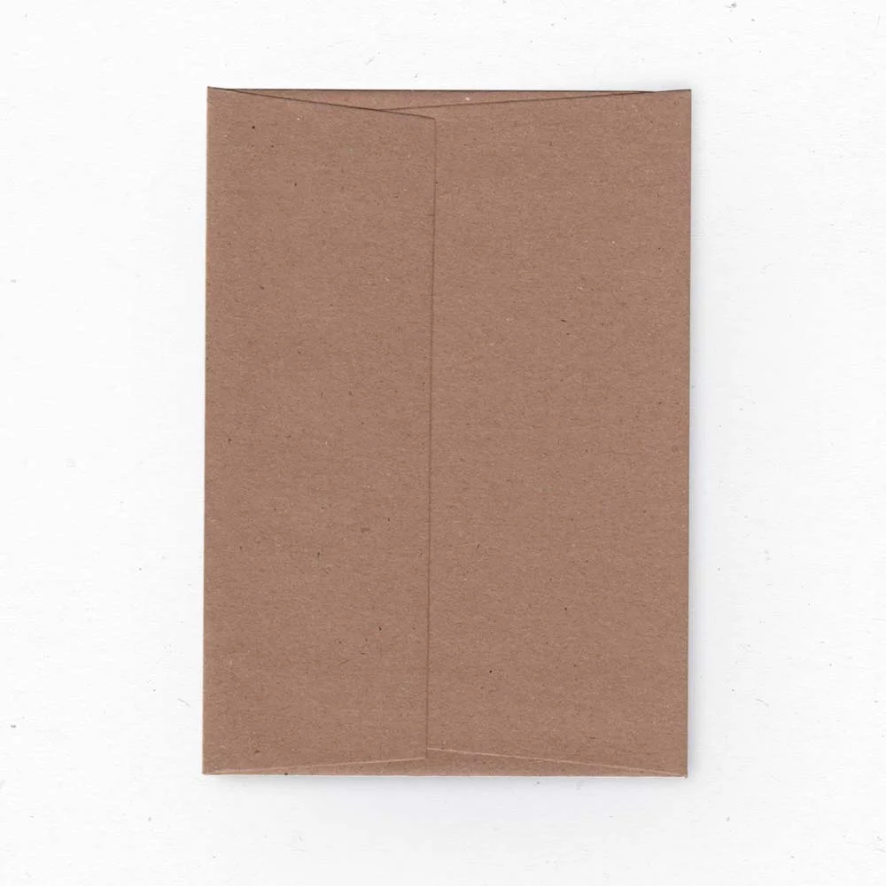 Greeting Card || 100% recycled kraft envelope
