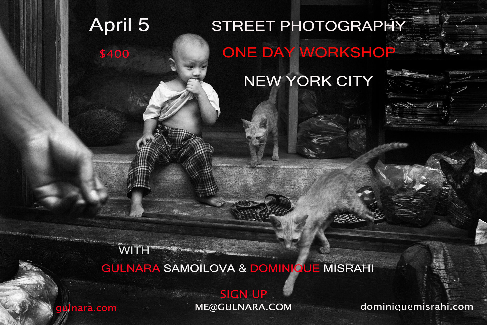 NEW YORK CITY WORKSHOP WITH GULNARA SAMOILOVA AND DOMINIQUE MISRAHI