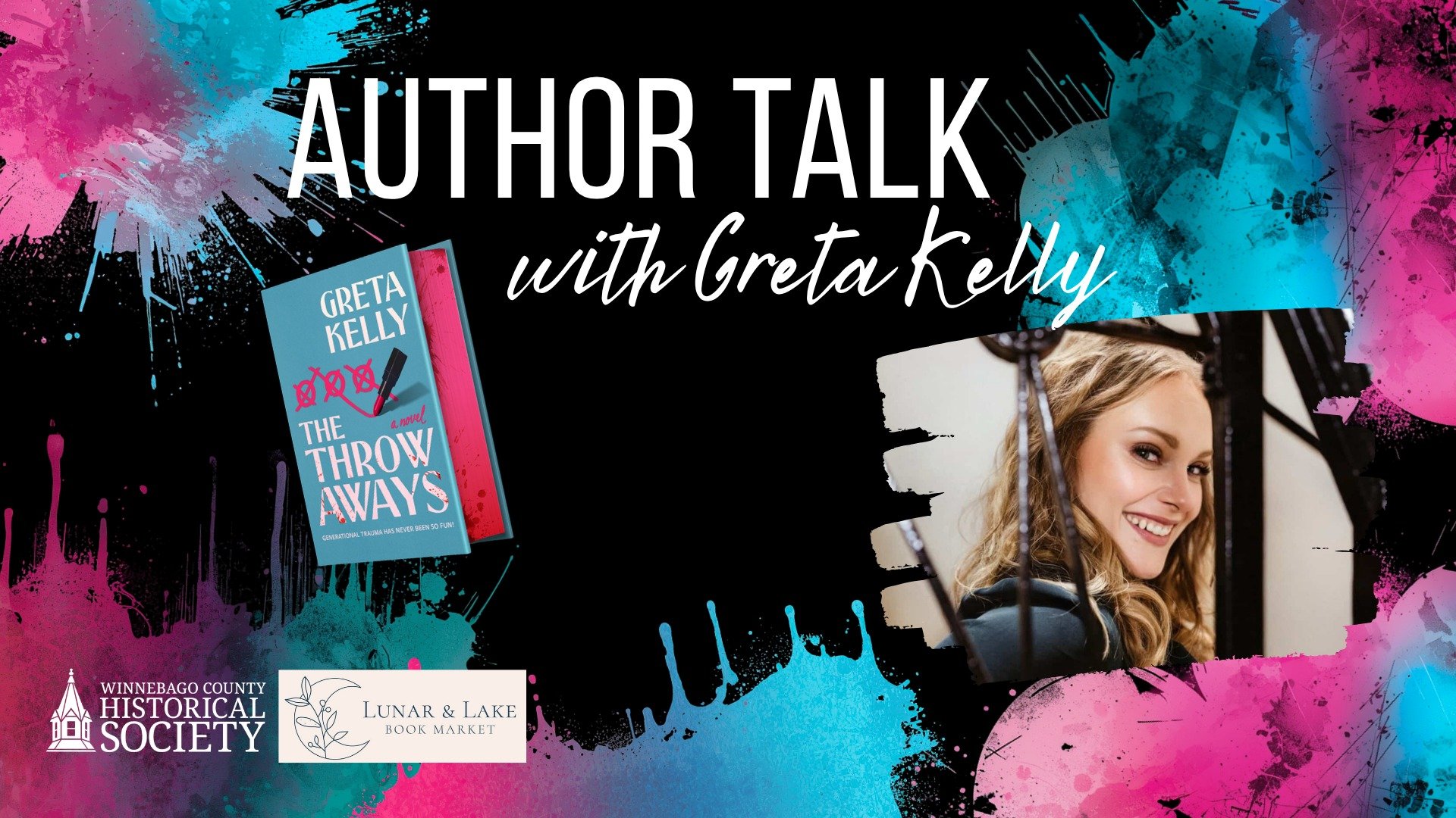 Author Talk with Greta Kelly