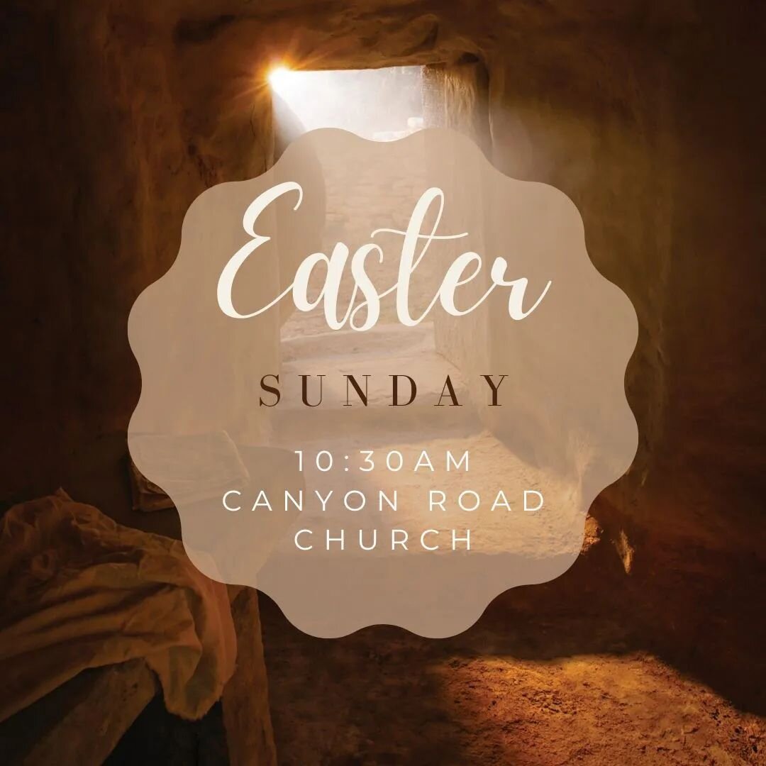 Please join us for Easter service this Sunday at 10:30am 🌄 We will have incredible worship, an inspirational dance by our girls dance team, an amazing Bible lesson in children's church, and a powerful sermon of forgiveness and hope! 

Invite a frien