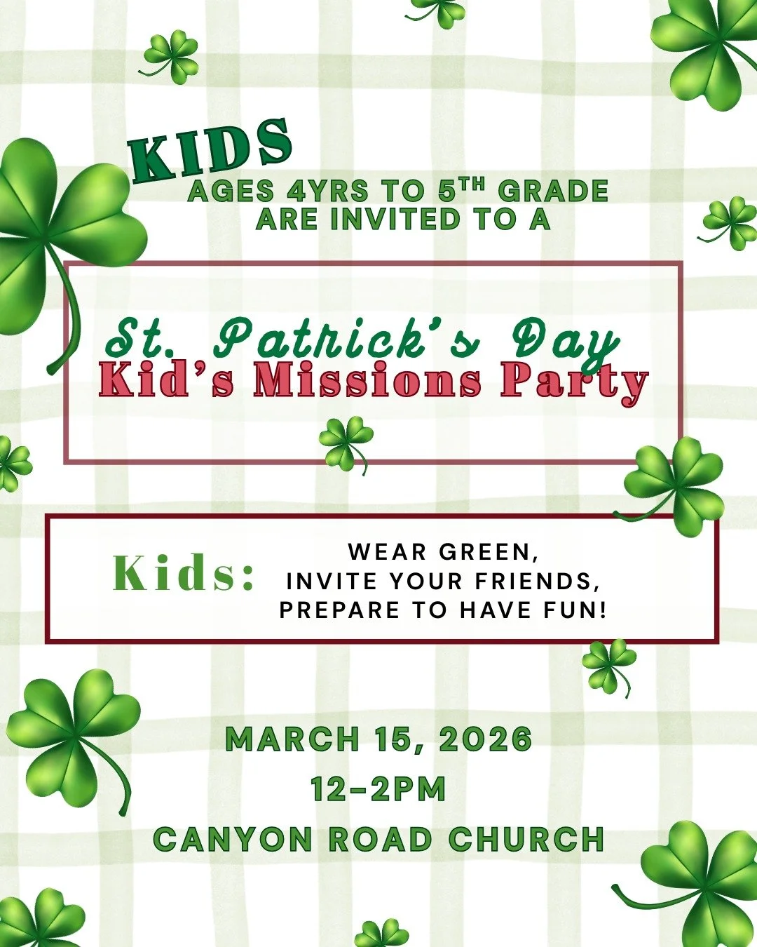 Kids! Come join us for some fun this Sunday after church! We will be eating delicious food, hearing some cool stories about missionaries, making an EPIC t-shirt, playing some fun games, and having a chance to earn or win some tickets for the prize st