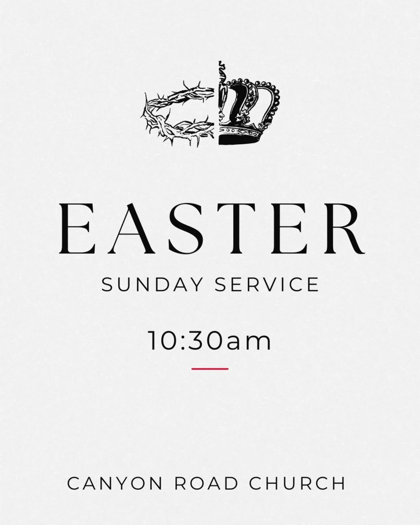 Join us this Sunday at 10:30am for a special Easter service at Canyon Road Church! 🌅

Come experience powerful worship, an encouraging sermon, a beautiful girls worship dance performance, and don&rsquo;t forget to stop by our fun photo booth to capt