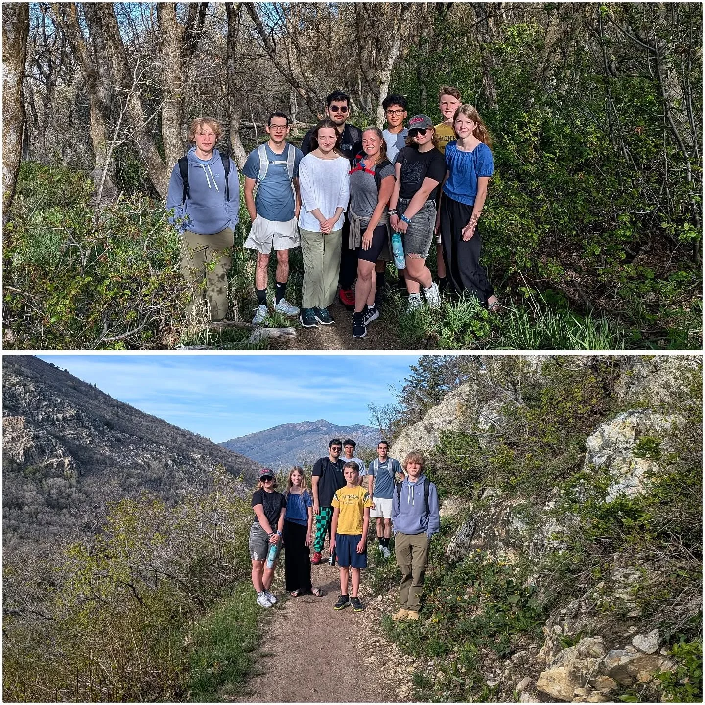 Our young adults group (ages high school- 20s) had a blast on our hike today! 🌄

If you or someone you know is within this age group, contact the church to find out about future events! 🎉