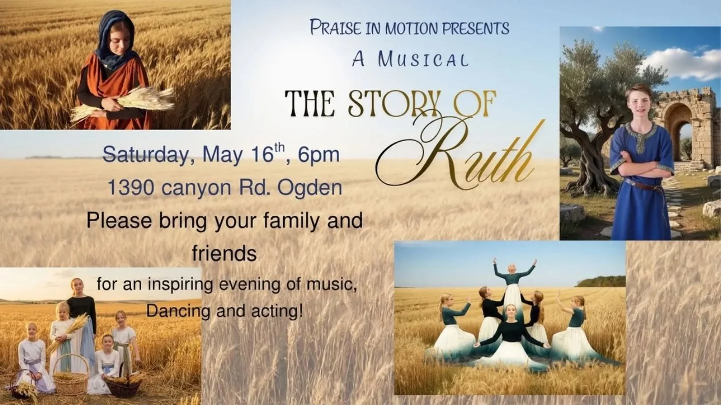 Come experience the powerful, live performance of 'The Story of Ruth,' brought to life by our talented youth performers for an evening of drama, music, and inspiration. The performance will be at Canyon Road Church at 6pm on Saturday, March 16th. ❤️
