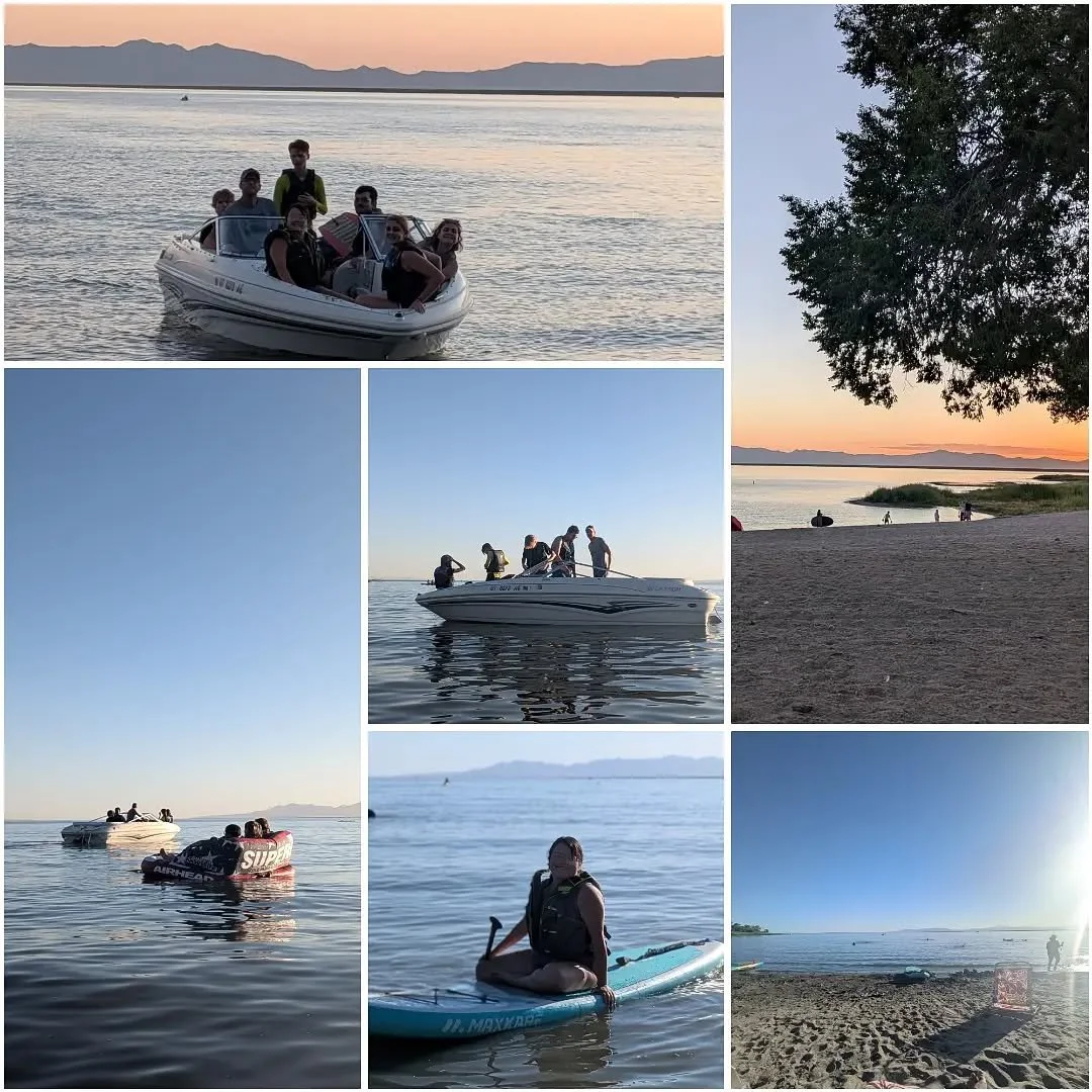 🌊 The young adults boating day was amazing! If you are ages highschool - 20's, join us for our next fun event!