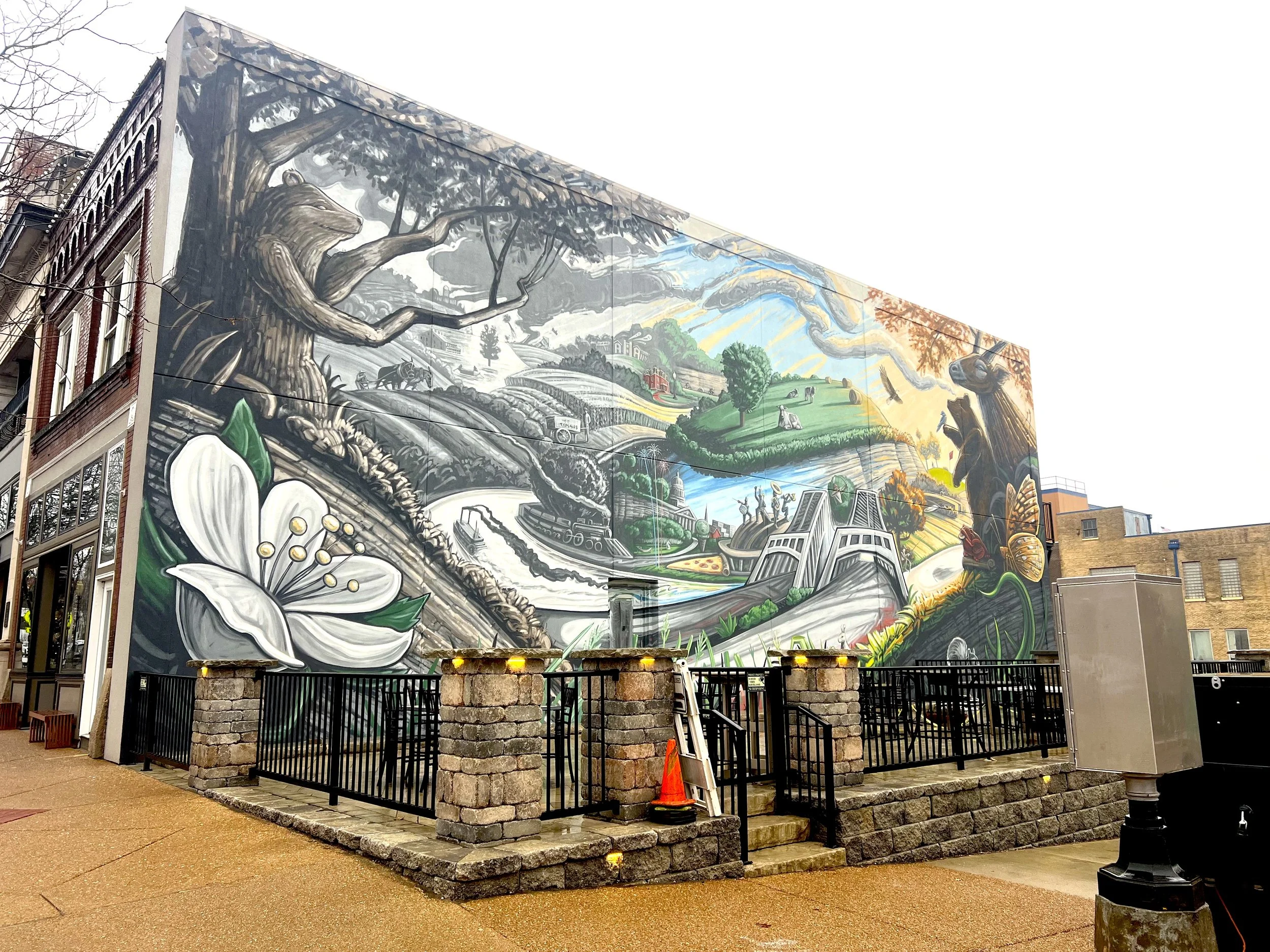 Hometown Mural in Jefferson City, MO