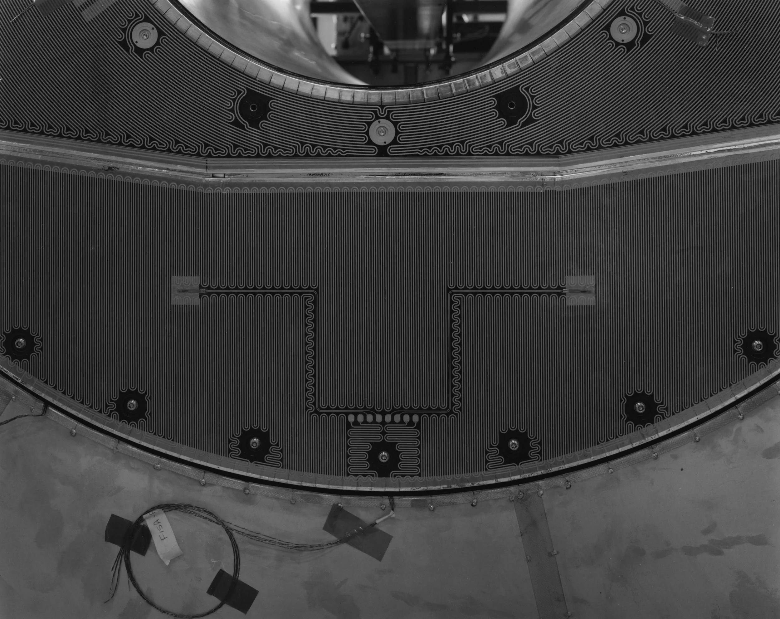 Heater Pads on ID Endcaps, ATLAS, Large Hadron Collider, CERN, Switzerland, 2006