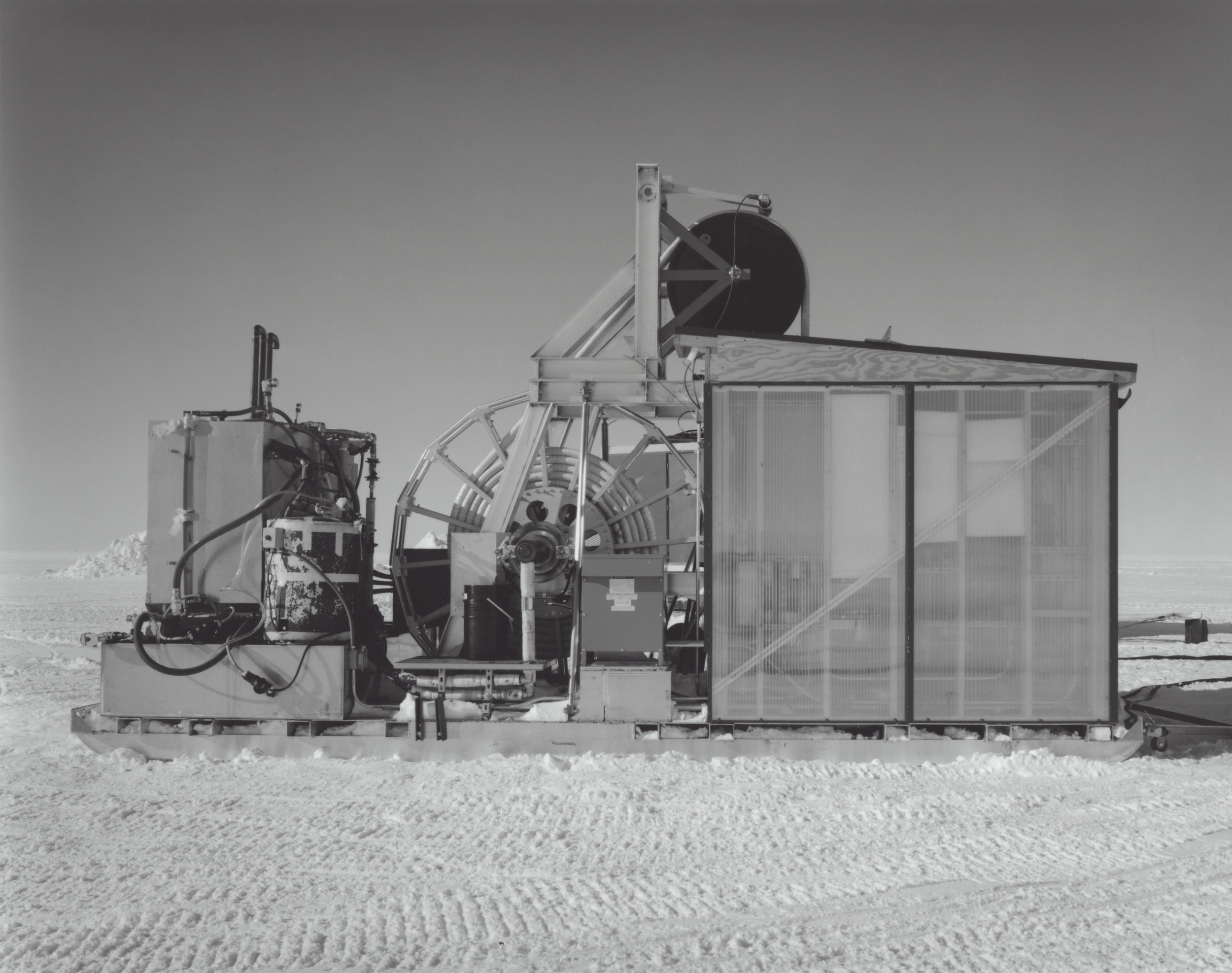 Firn Drill Shed, ICECUBE Neutrino Observatory, South Pole, Antarctica, 2009