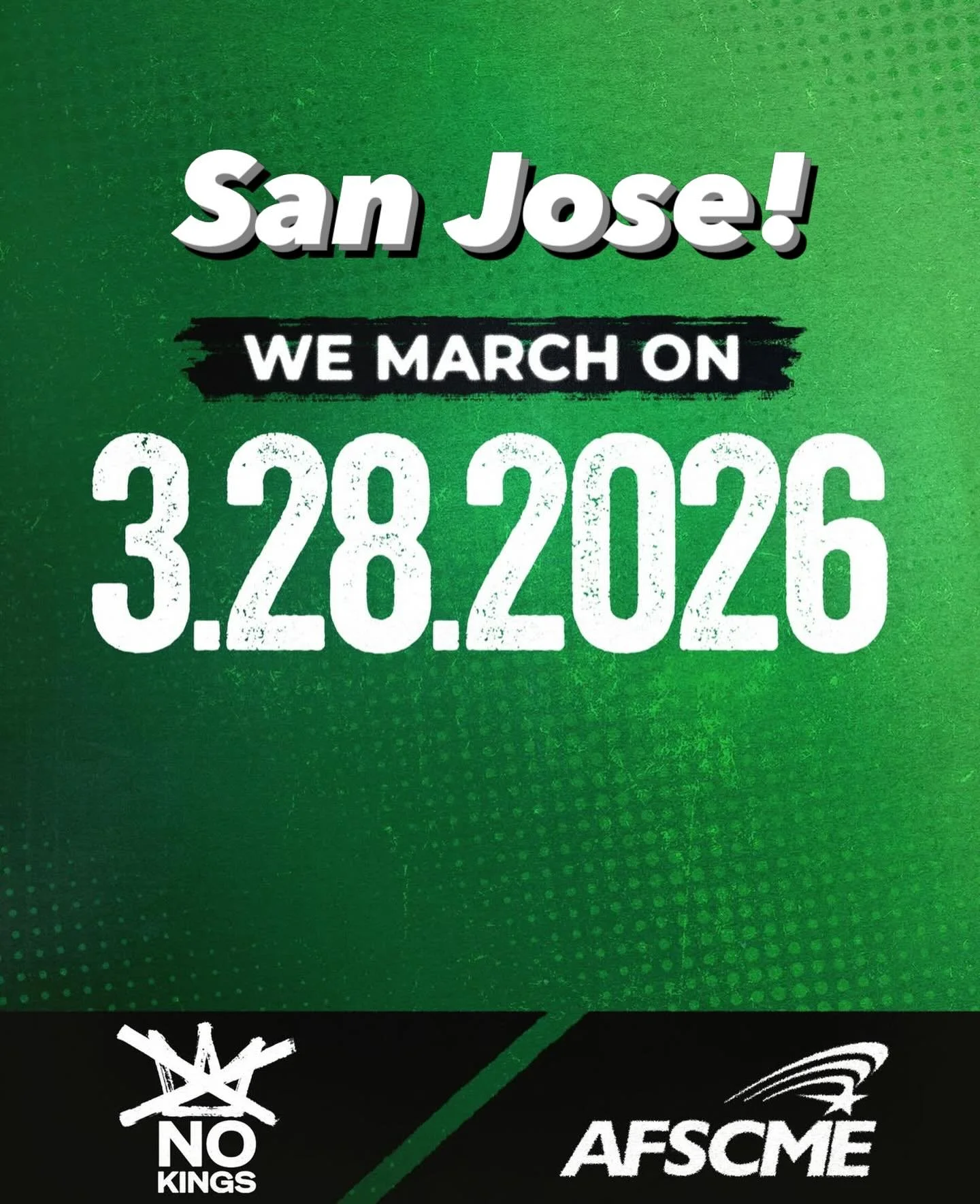 On Saturday, March 28th from 12:00-2:00 @ St. James Park
What began in 2025 as a single day of defiance has become a sustained national resistance to tyranny, spreading from small towns to city centers and across every community determined to defend 