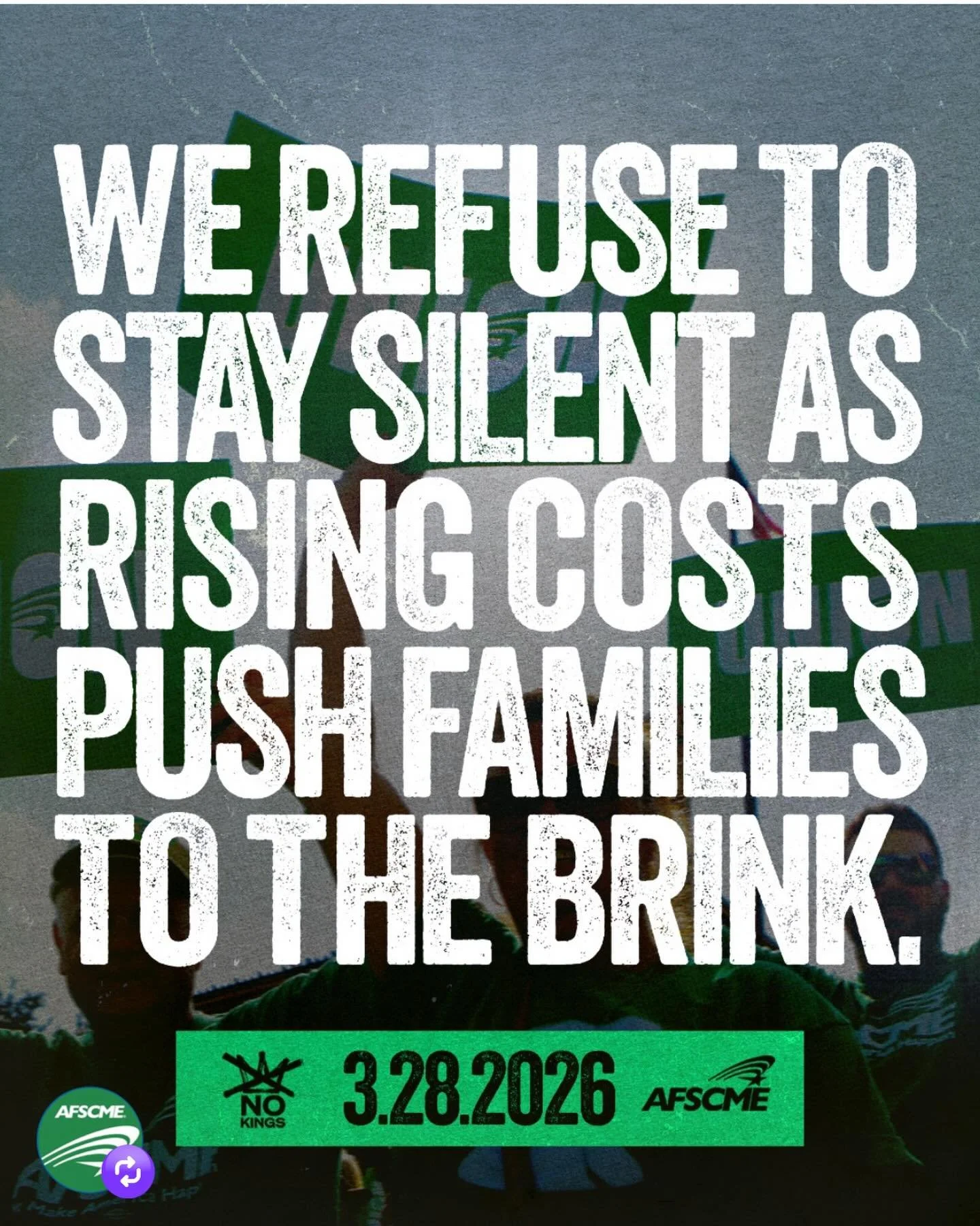 Join us at St James Park at noon ✊