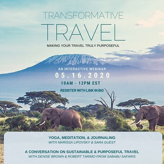 We don't know when, but one day we will have the opportunity to travel again. During this worldwide travel pause, we thought it important to reflect on how WE (the travelers) can impact the future of travel, the sustainability of the communities in w