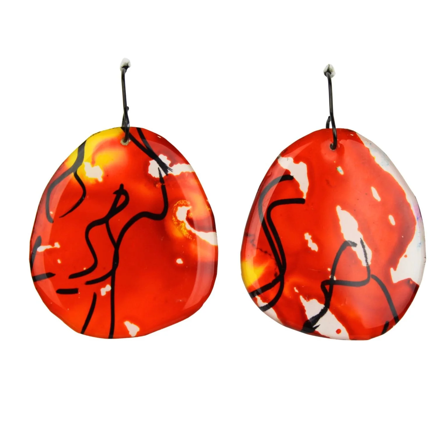 Hand Painted Earrings pt5