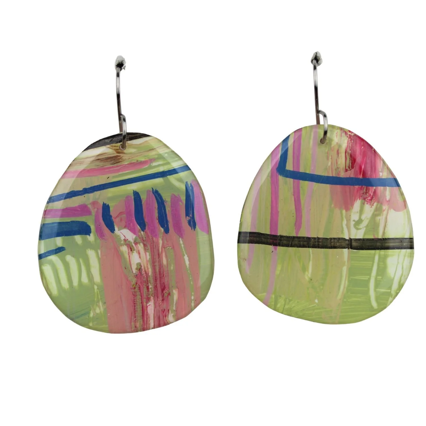 Hand Painted Earrings Dr39