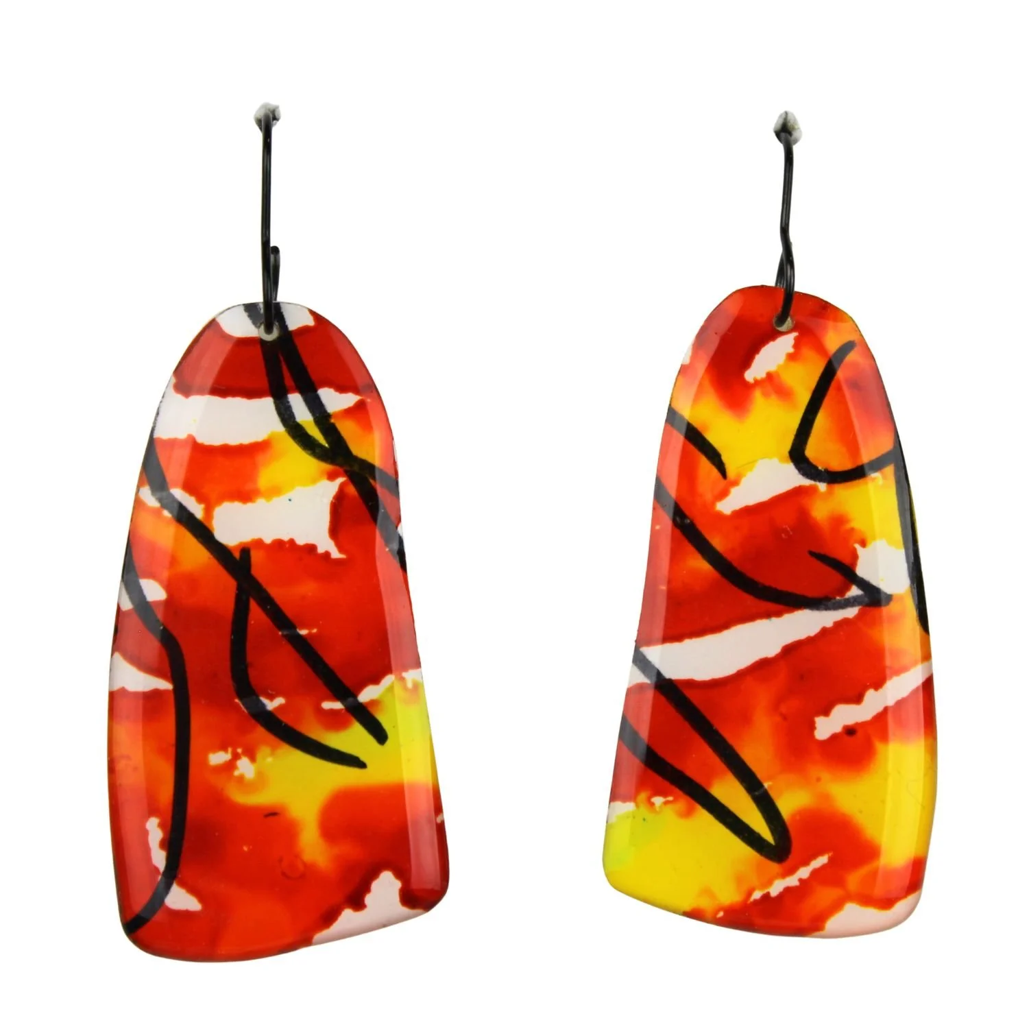 Hand Painted Earrings pt14