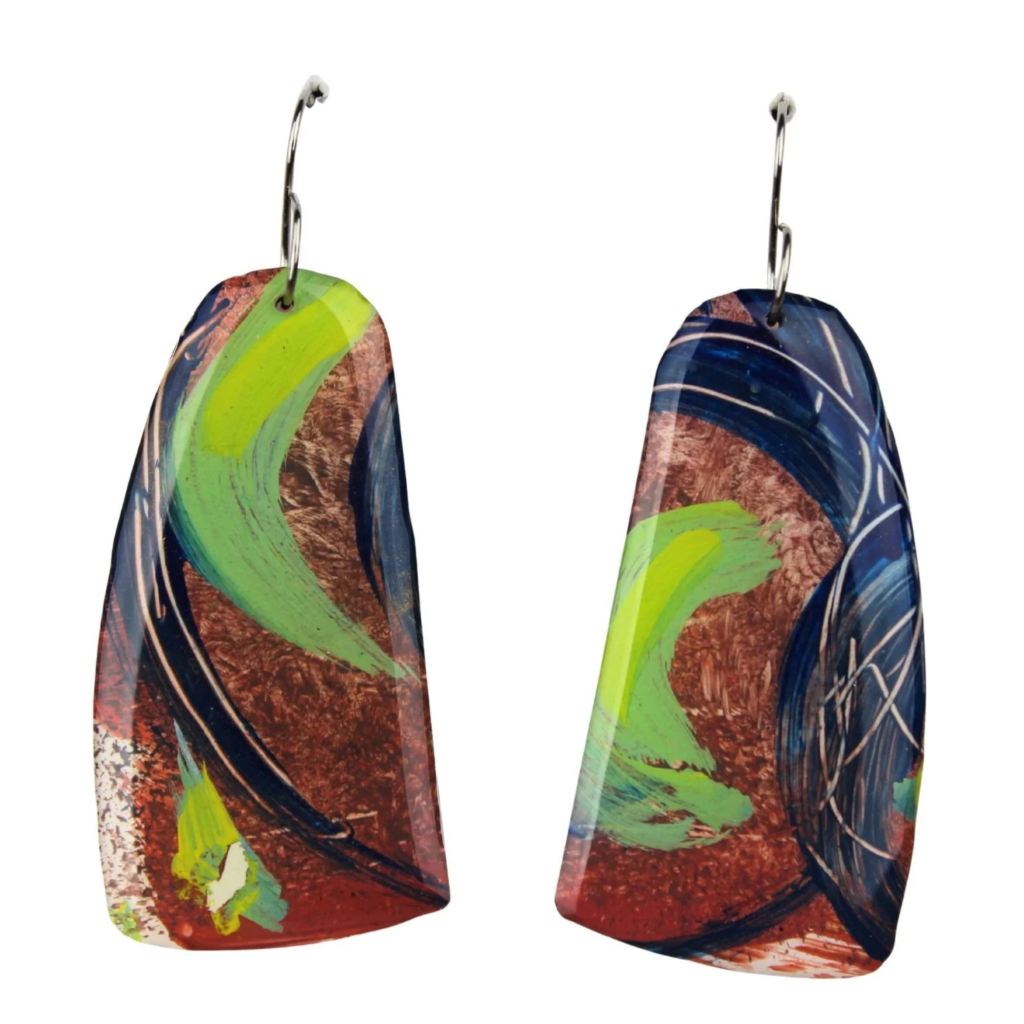 Hand Painted Earrings ne35