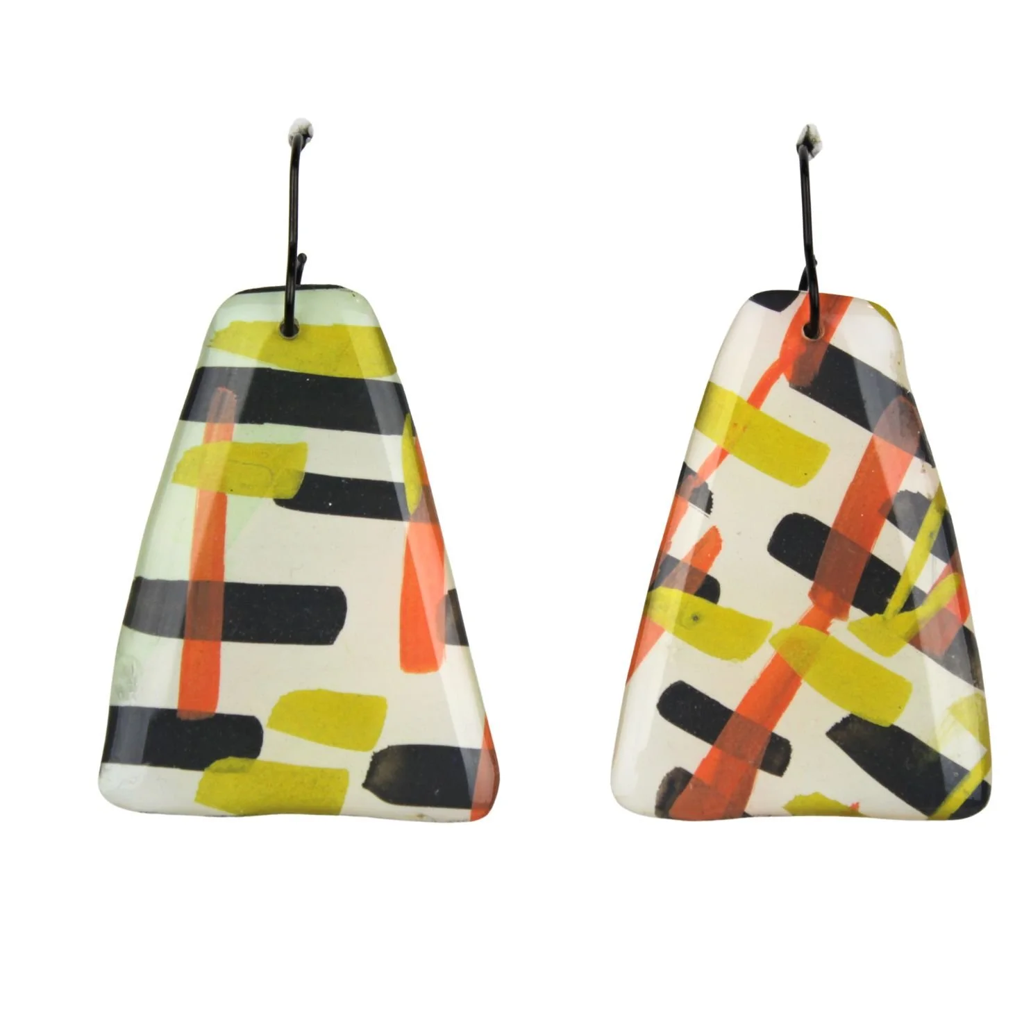 Hand Painted Earrings pt27