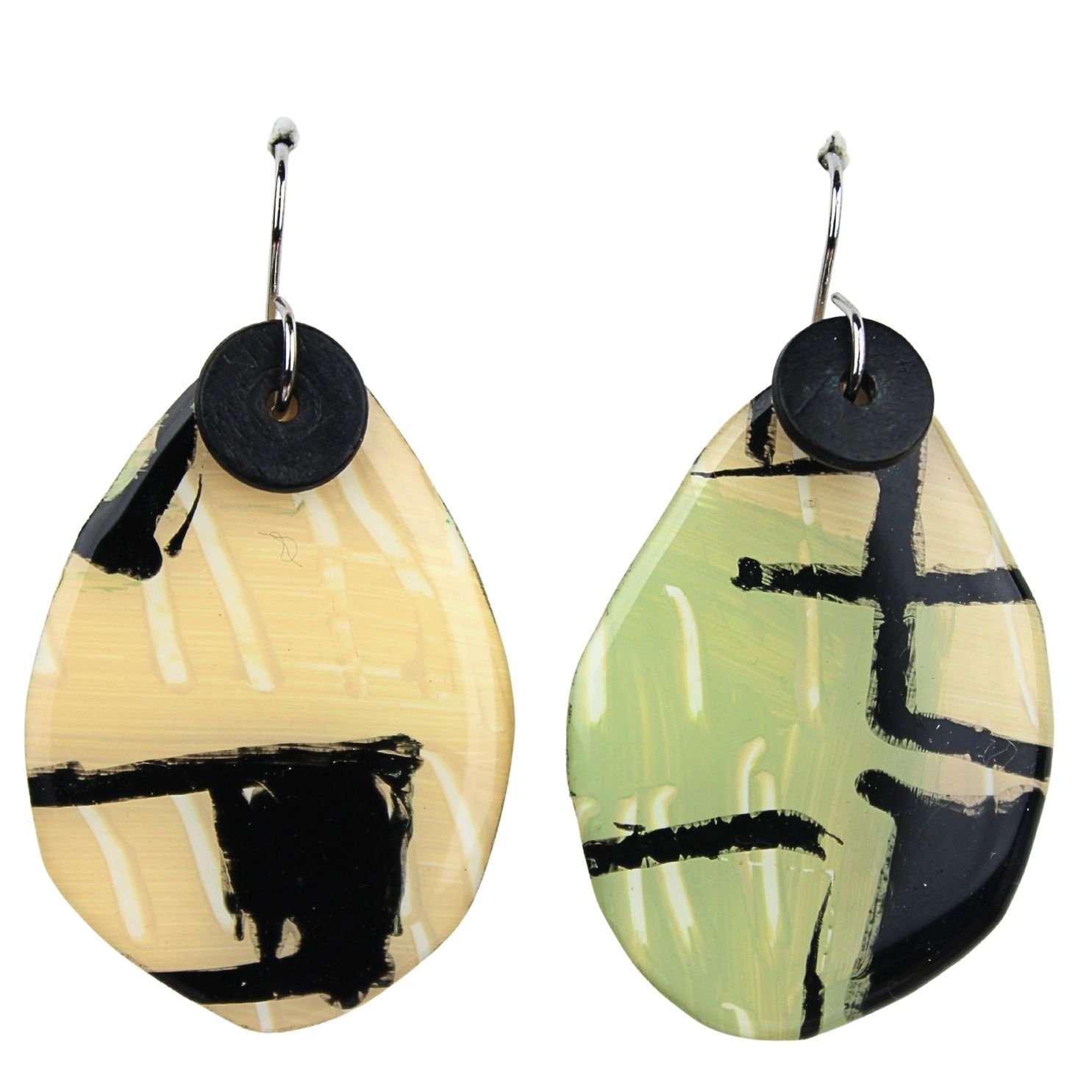 Hand Painted Earrings Dr70