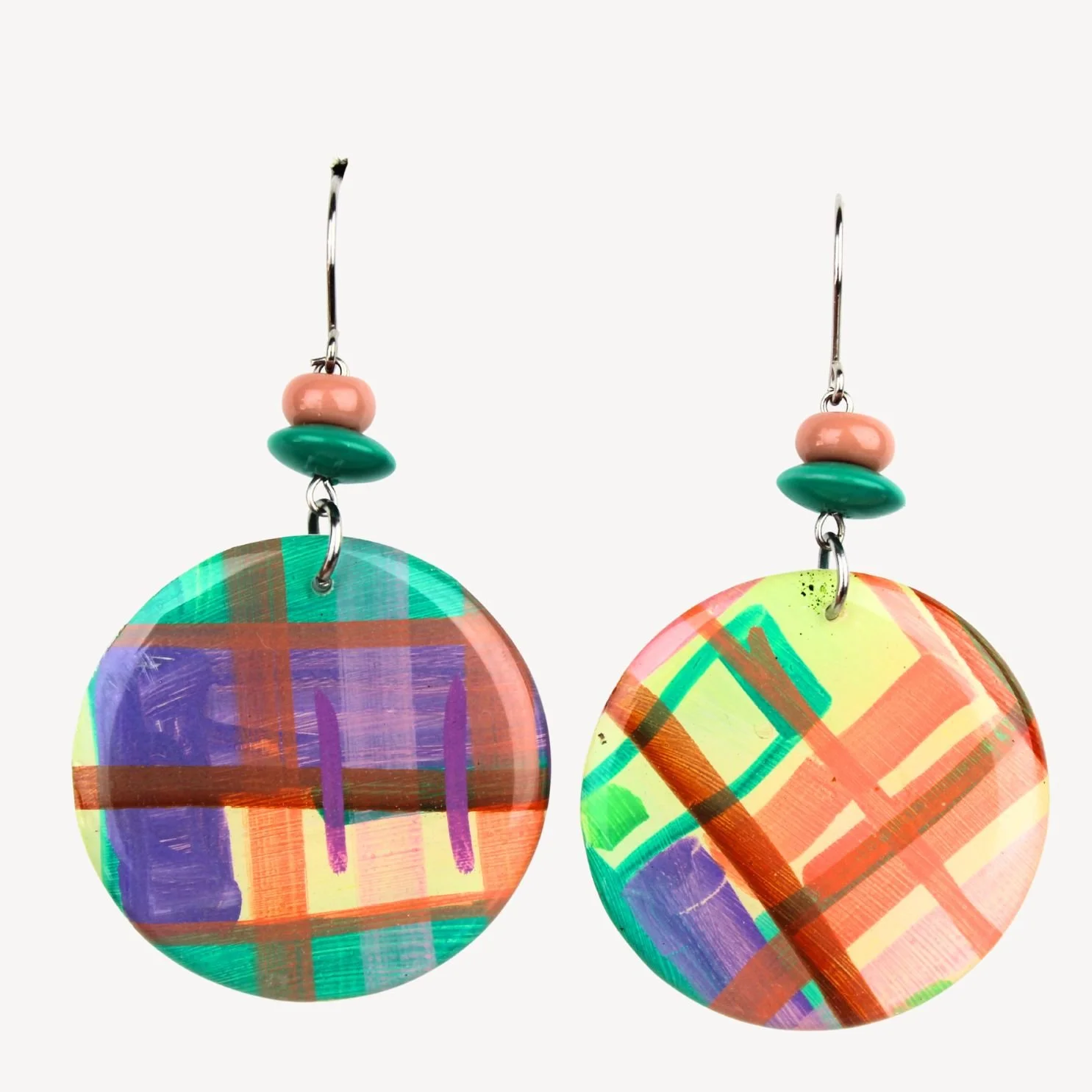 Hand Painted Earrings Ap27