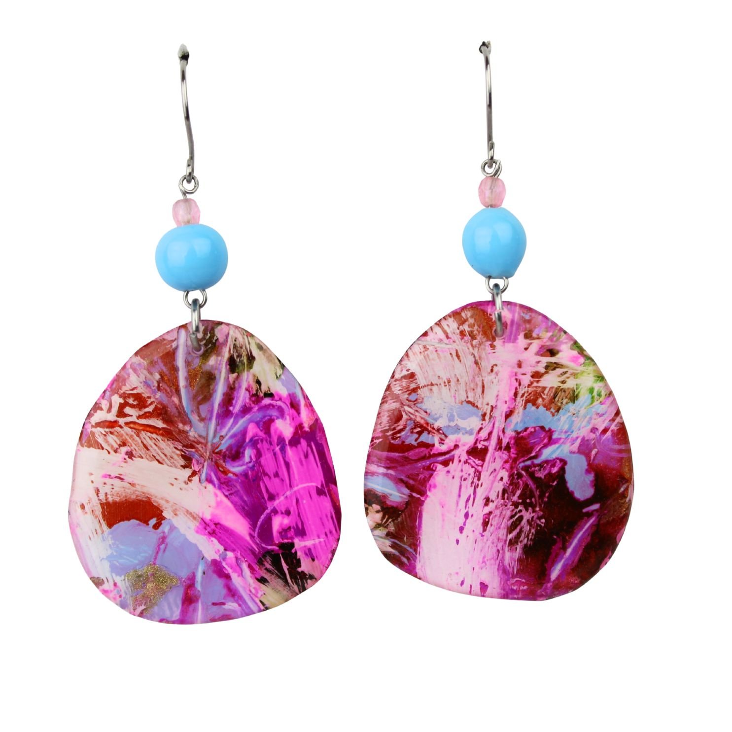 Hand Painted Earrings Pa2