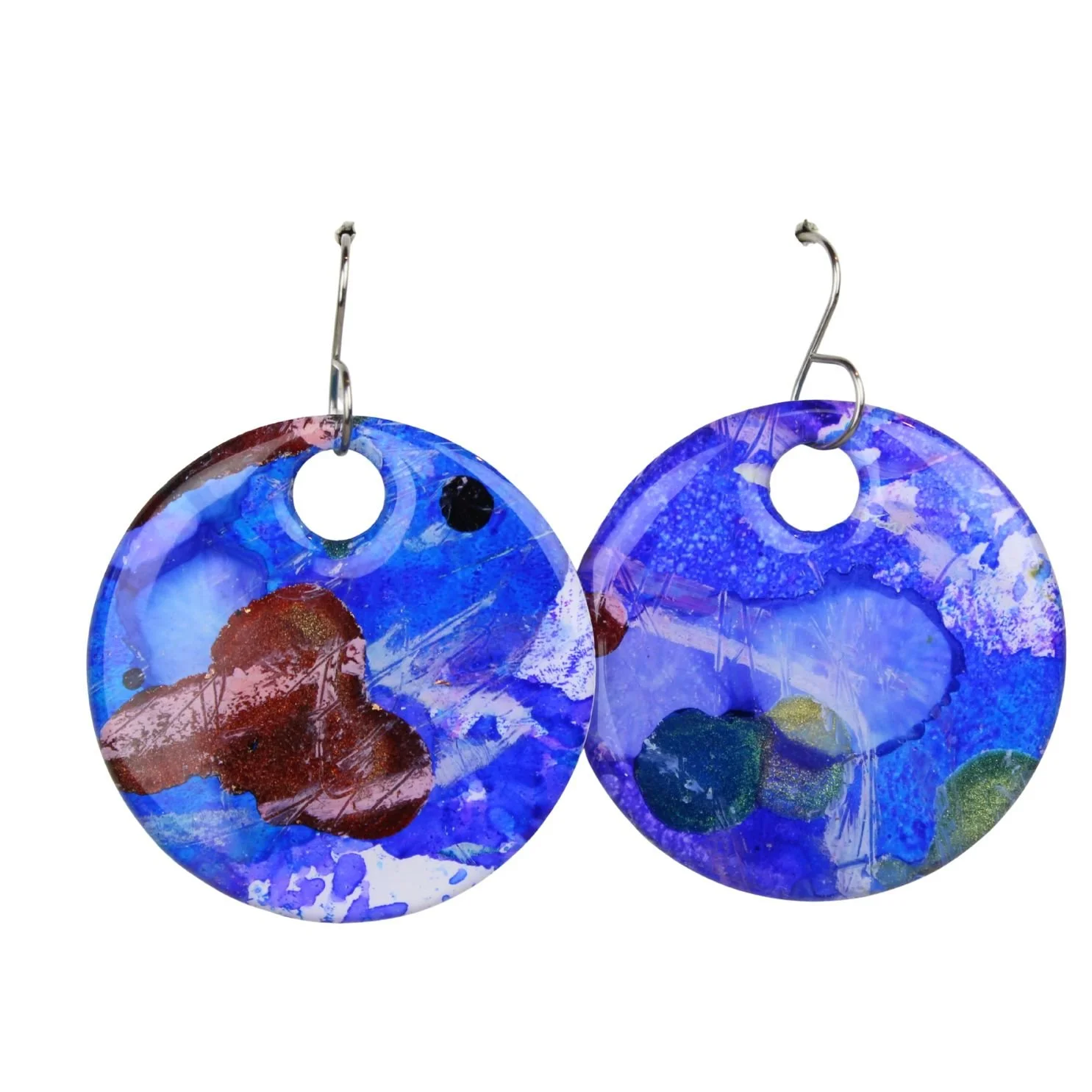 Hand Painted Earrings Pa28