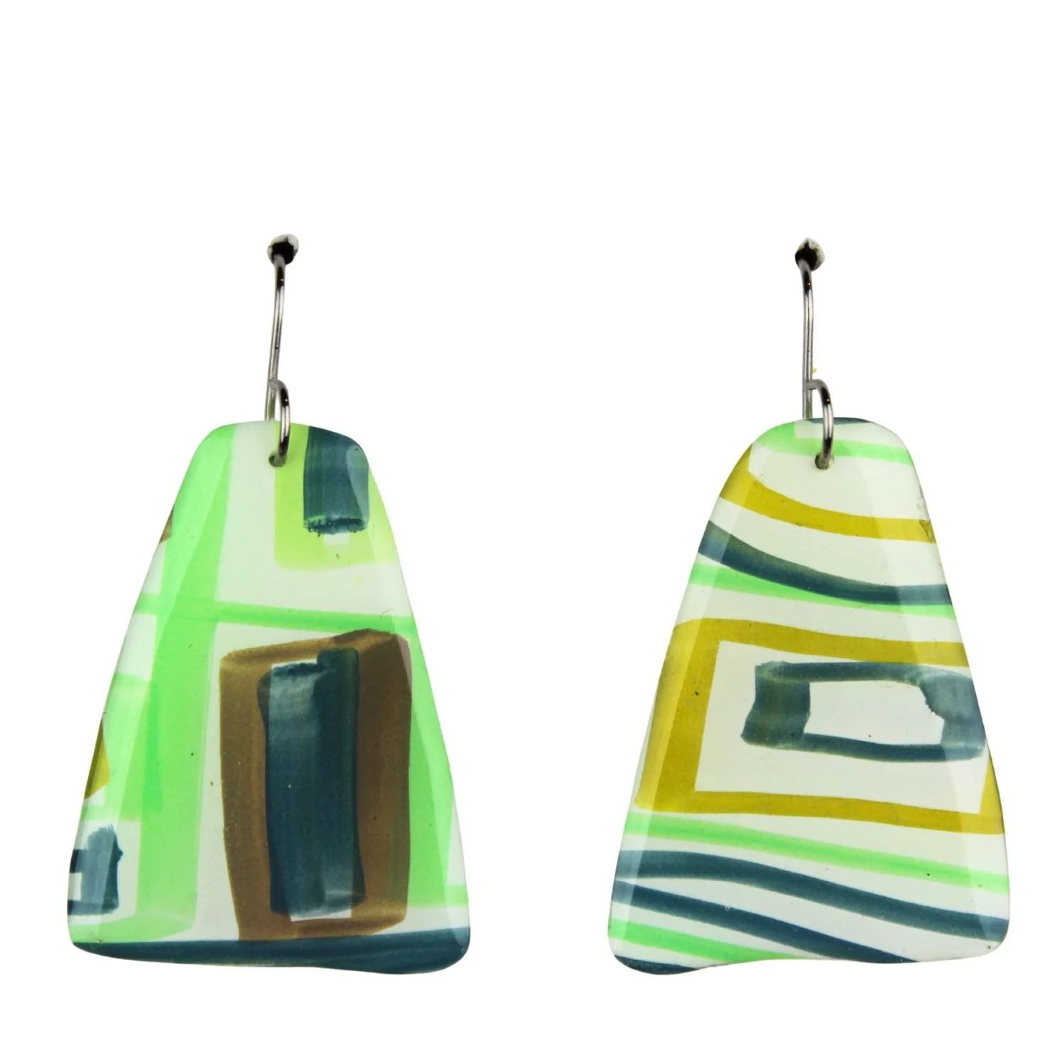 Hand Painted Earrings ne18