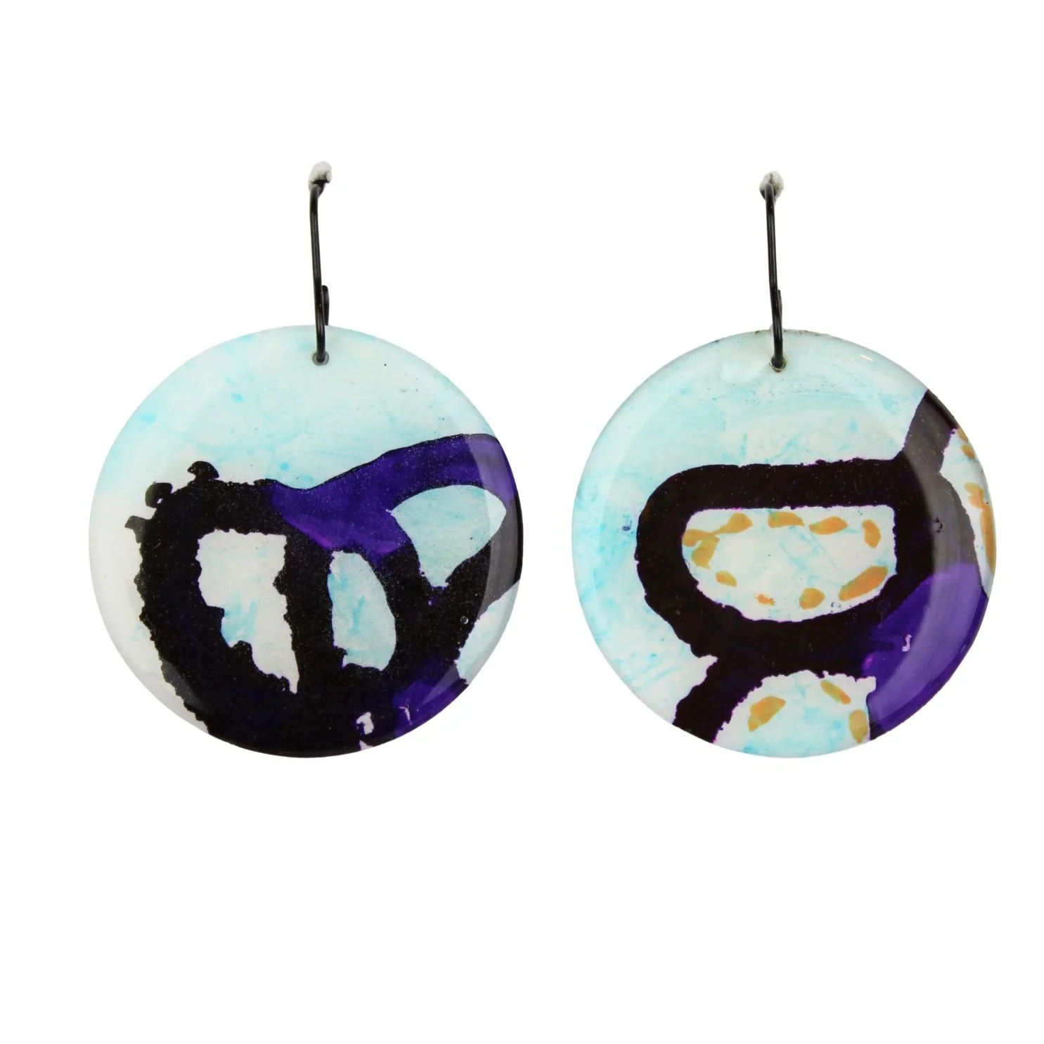 Hand Painted Earrings pt25