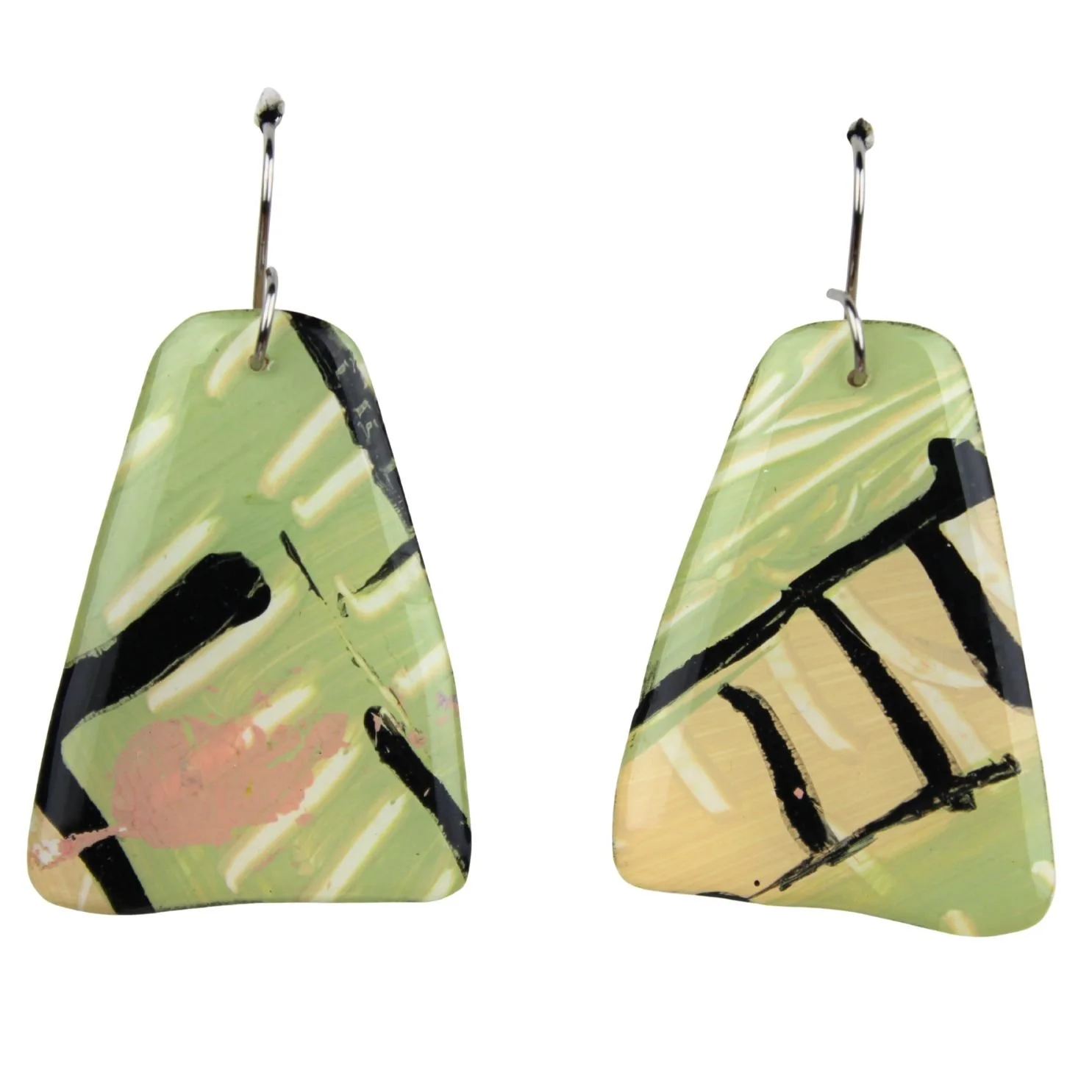 Hand Painted Earrings Dr59