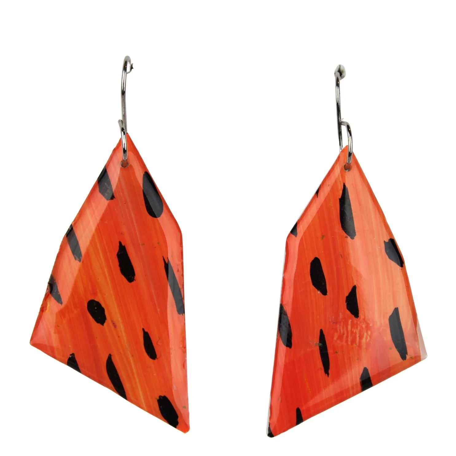 Hand Painted Earrings pt19